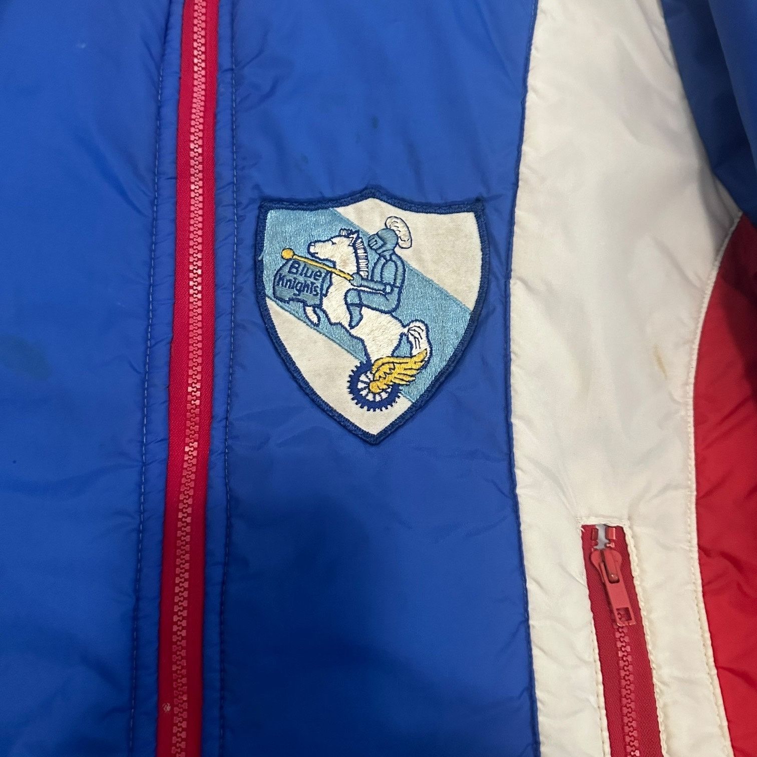 Other Blue knights biker jacket with 70s Harley patch Size US L / EU 52-54 / 3 - 3 Thumbnail