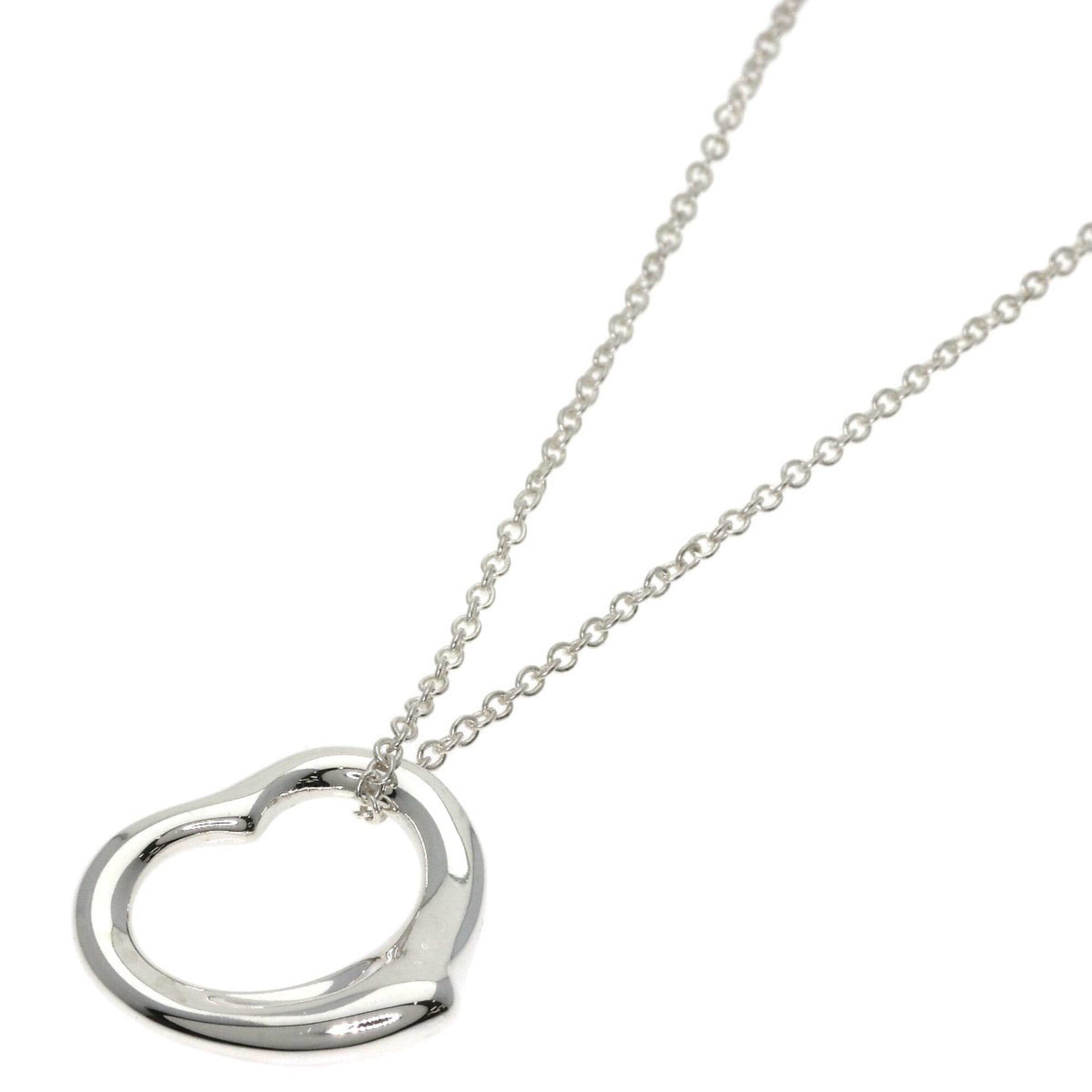 Tiffany & Co. Tiffany & Co. Open Heart Necklace, Silver, Women's. Size ONE SIZE - 1 Thumbnail