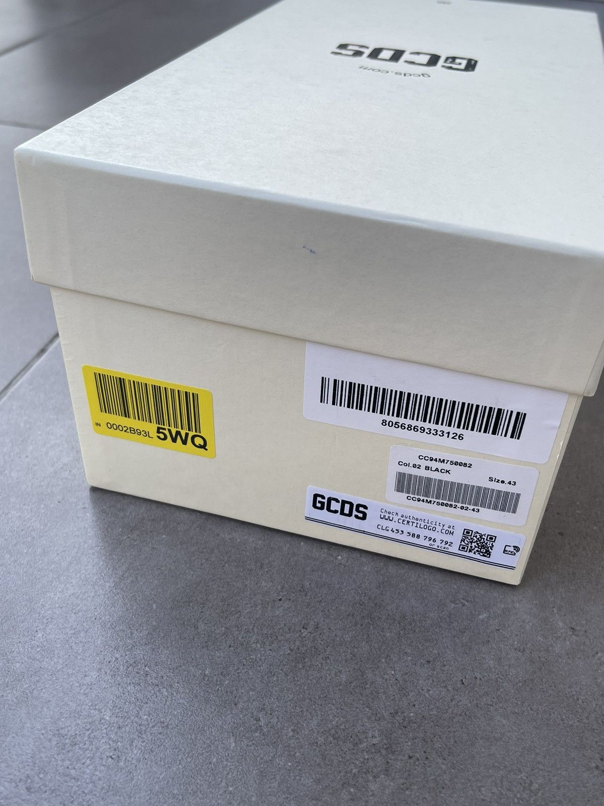 GCDS !DS! SS22 GCDS IBEX Black Clogs Size US 9.5 / EU 42-43 - 20 Thumbnail