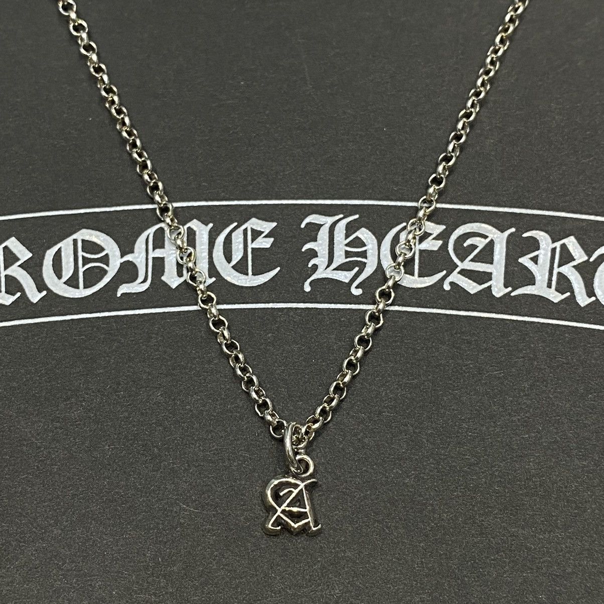 Chrome Hearts Chrome Hearts Mini Alphabet Letter A Charm mix roll chain Size ONE SIZE - 3 Thumbnail