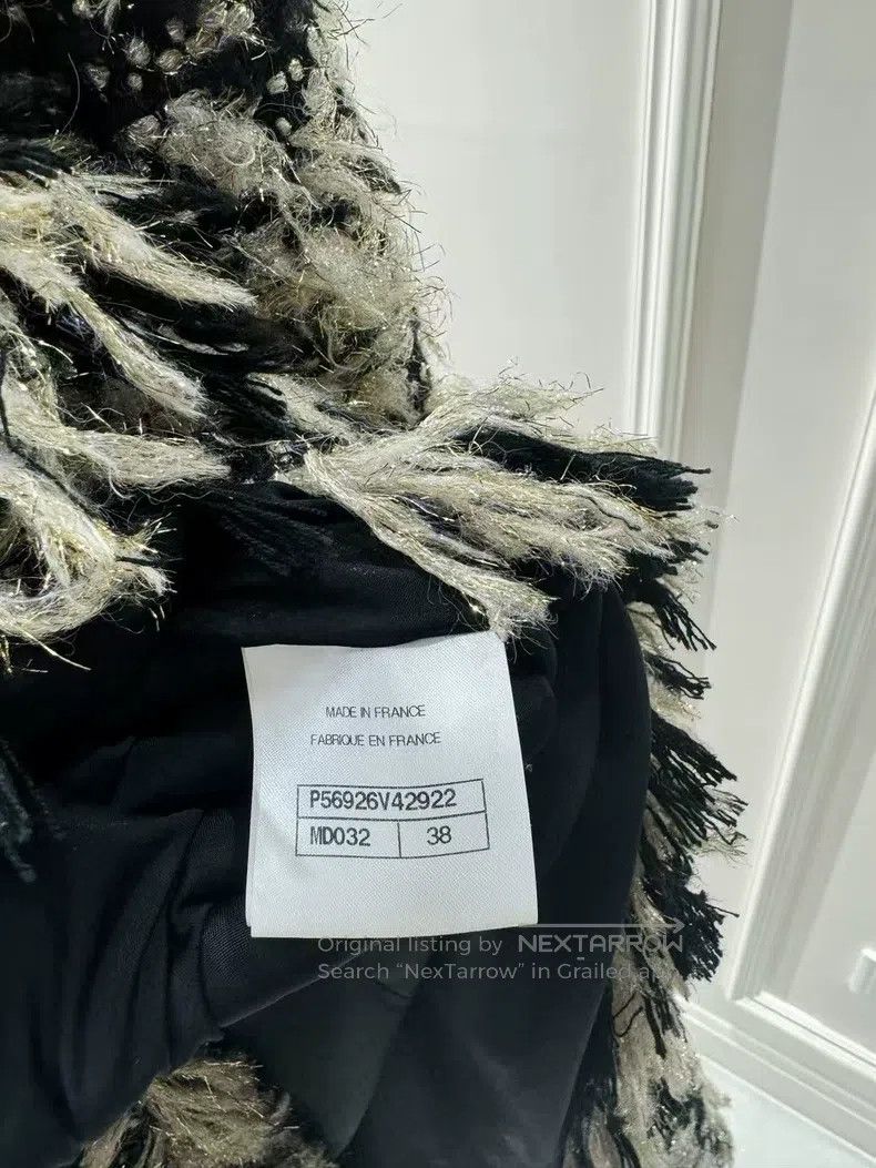 Chanel Chanel Metropolitan Series Tweed Shiny Coat Size XS / US 0-2 / IT 36-38 - 7 Thumbnail