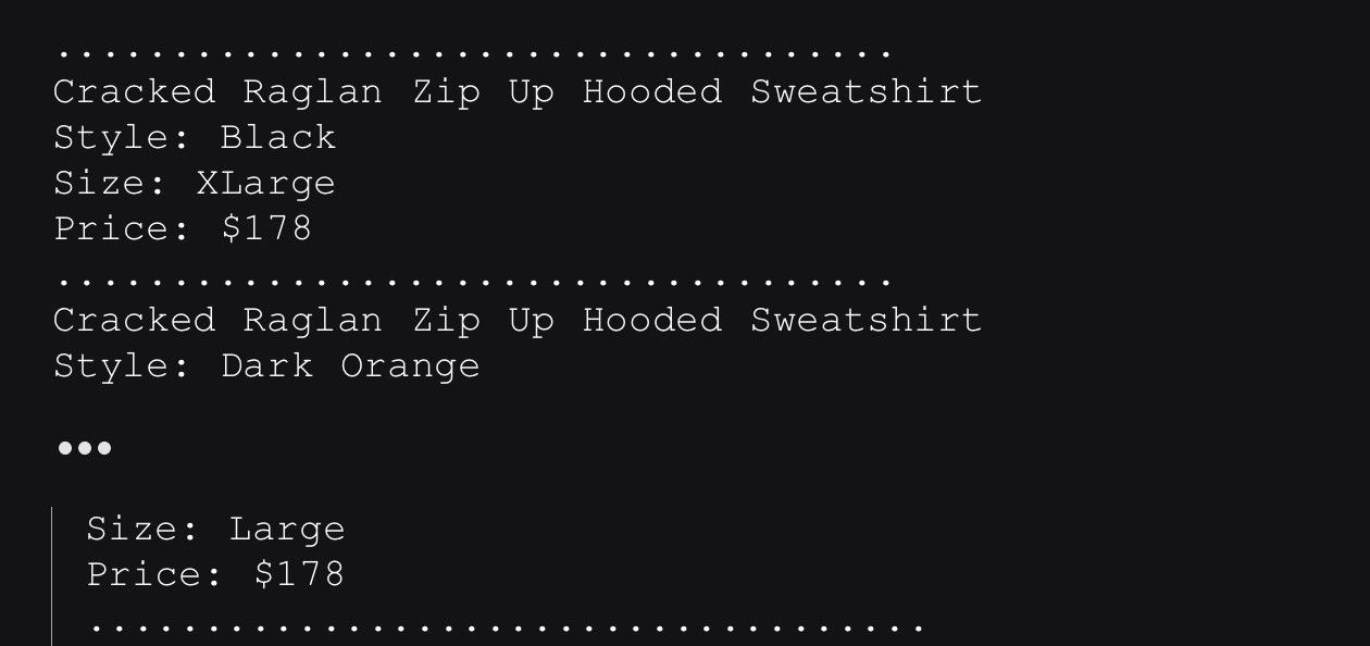 Supreme Cracked Raglan Zip Up Hooded Sweatshirt Black Size US XL / EU 56 / 4 - 4 Thumbnail