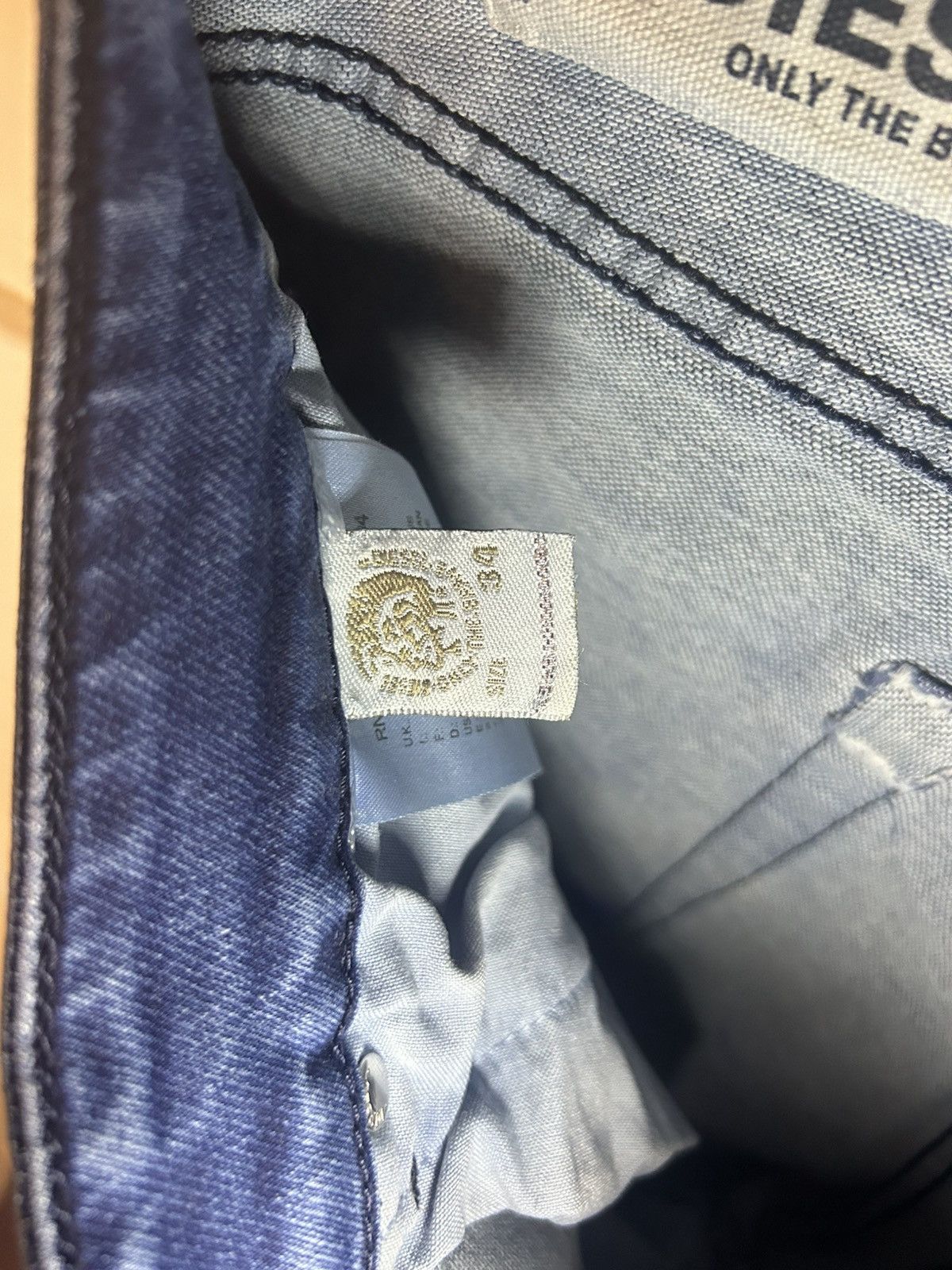 Diesel Diesel trompe l'oeil jean sweatpants Size US 34 / EU 50 - 3 Thumbnail