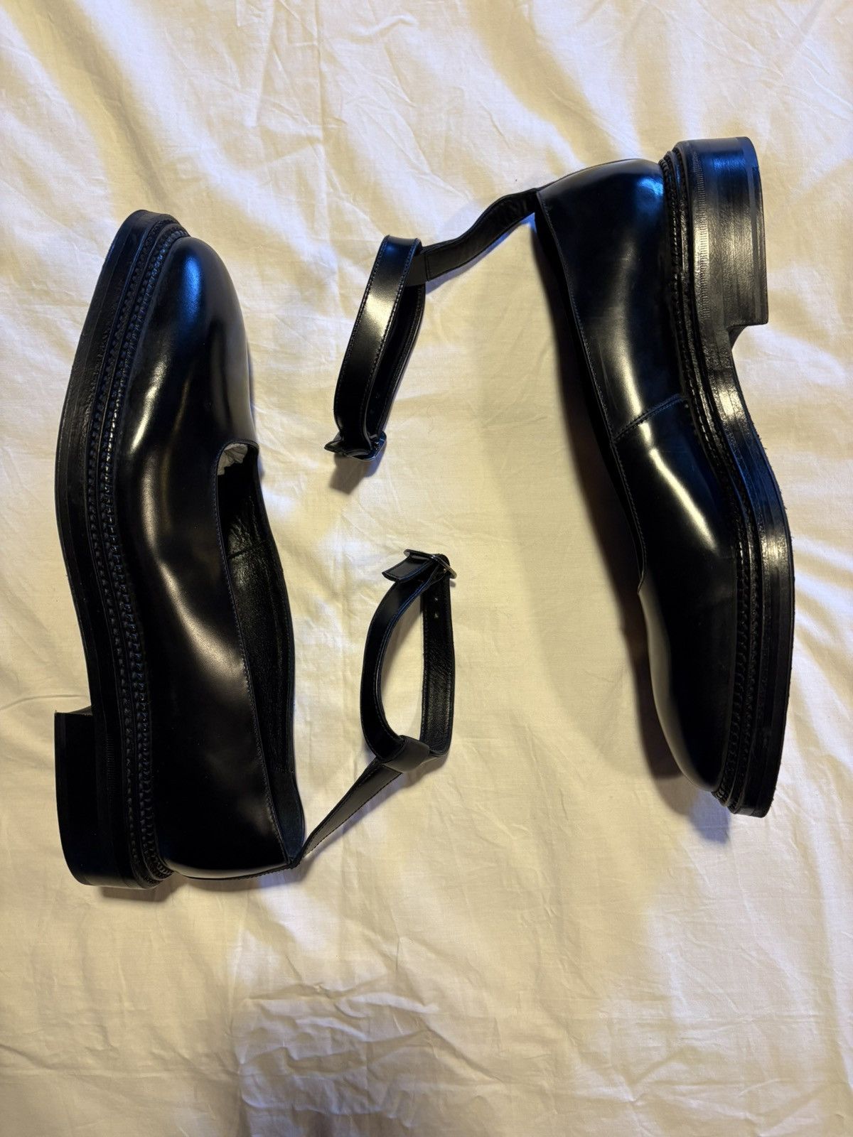Yang Li Yang Li ankle strap leather loafers. Size US 8 / EU 41 - 2 Thumbnail