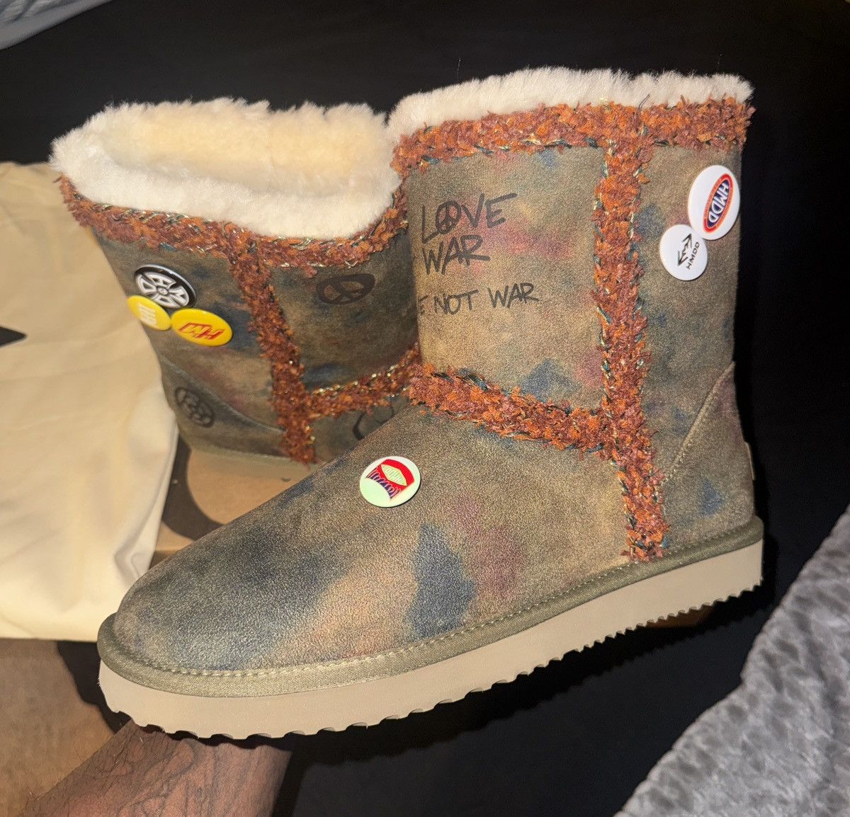 HMDD HMDD Graffiti Boot Size US 11 / EU 44 - 3 Thumbnail
