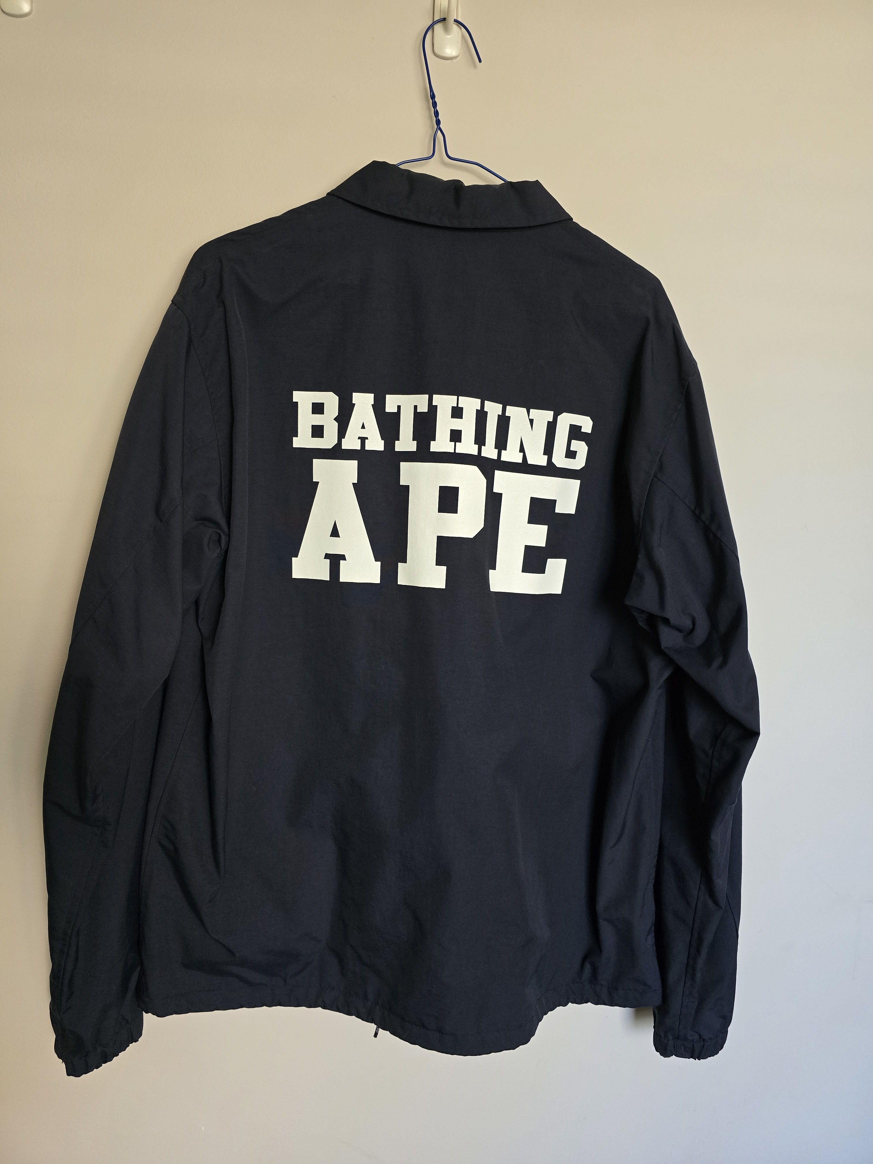 Bape College Coach Jacket Size US XL / EU 56 / 4 - 2 Thumbnail