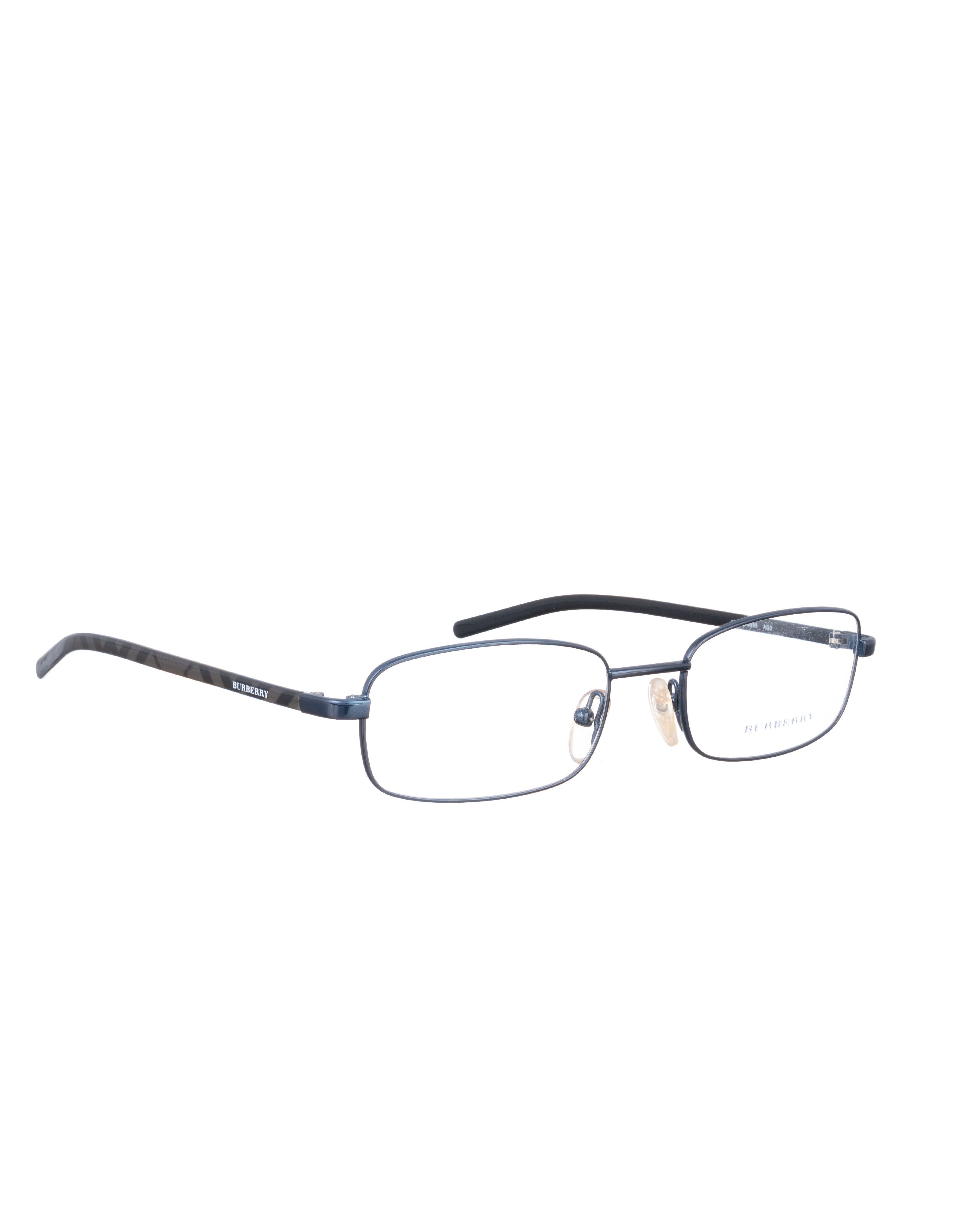 Burberry Burberry 00s Navy Thin Rectangular Glasses Size ONE SIZE - 2 Thumbnail