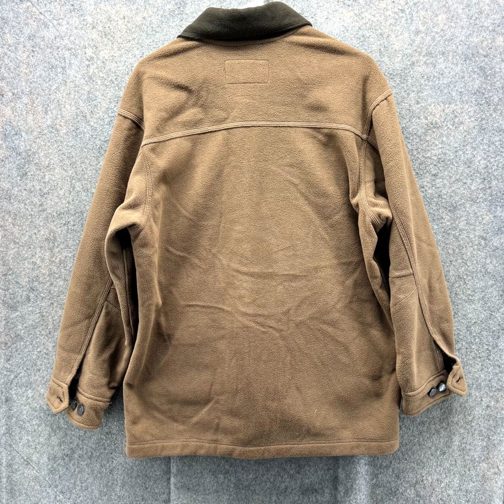 Vintage VINTAGE DRI DUCK Jacket Mens M Khaki Beiges DDX Utility Chore Hunting Lined Polyester Pockets Overcoat Blocked Size US M / EU 48-50 / 2 - 3 Thumbnail