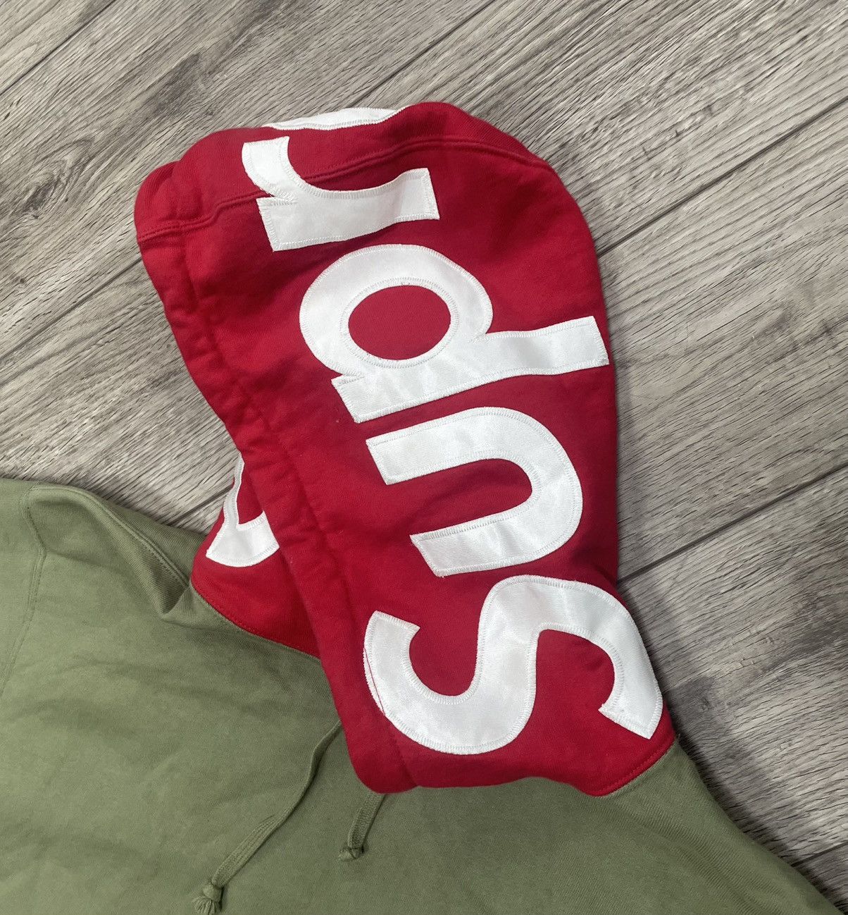 Supreme Supreme Contrast Hooded Sweatshirt M Size US M / EU 48-50 / 2 - 2 Thumbnail