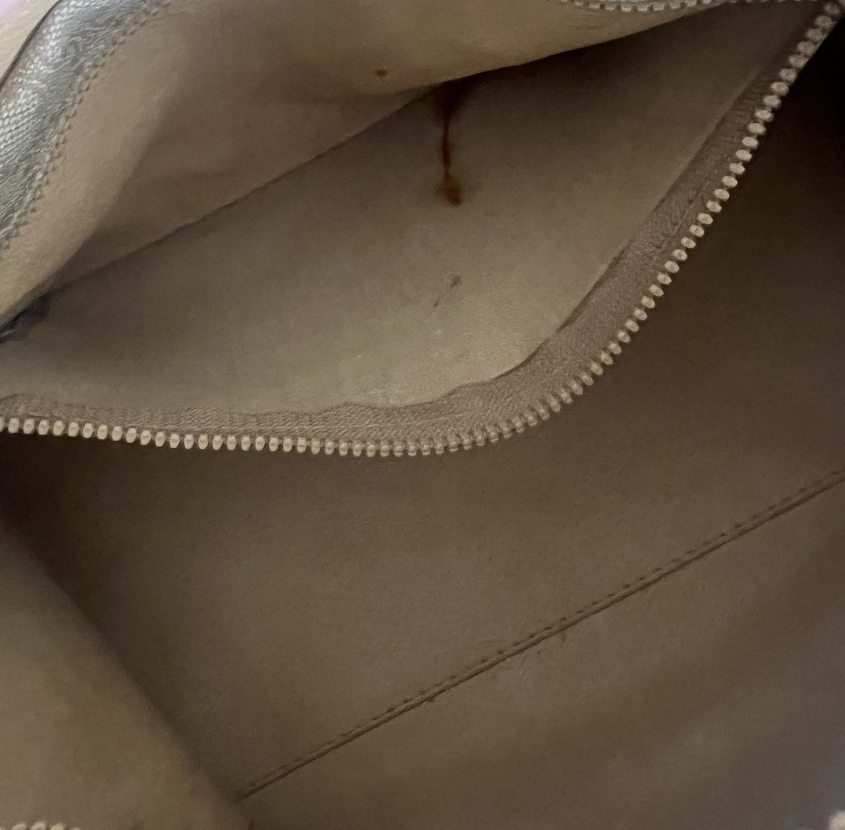 Celine Pre Loved Celine Macadam Chestnut Canvas Boston Bag Size ONE SIZE - 10 Thumbnail