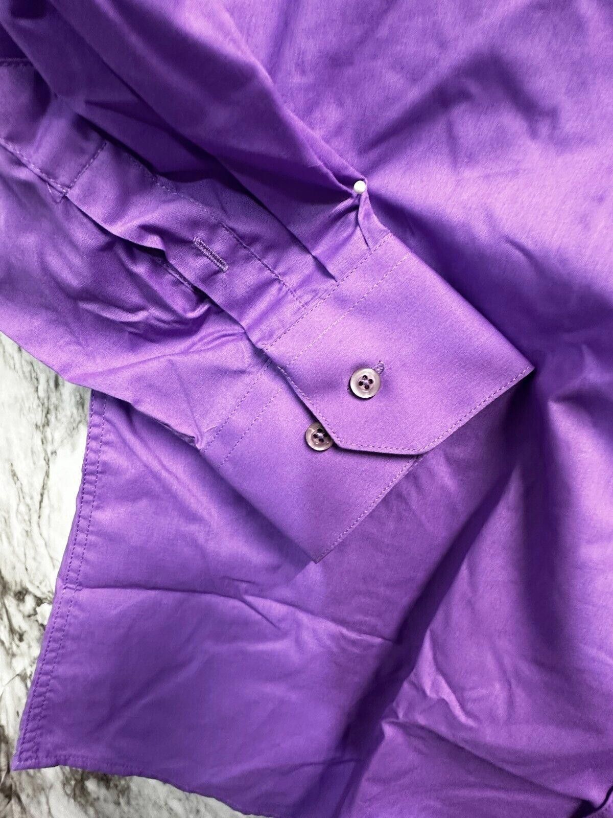 Designer Stefano slim fit shirt size 16.1/2 - 32/33 Size US L / EU 52-54 / 3 - 7 Thumbnail