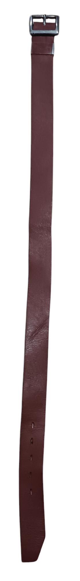 Genuine Leather MICHIKO KOSHINO LONDON LEATHER BELT Size 32 - 1 Thumbnail