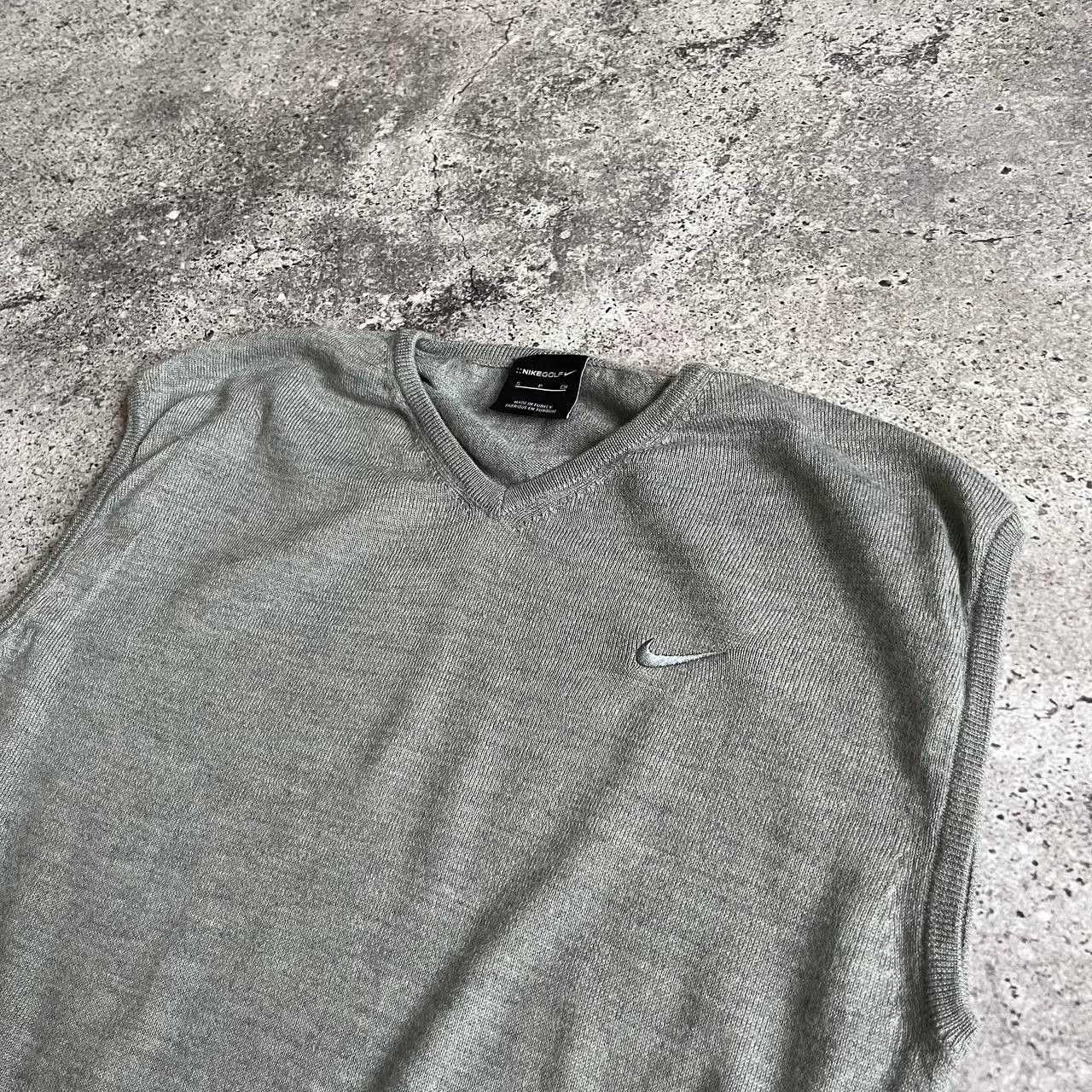 Nike × Vintage Nike Golf Plain Grey Vest Size US S / EU 44-46 / 1 - 2 Thumbnail