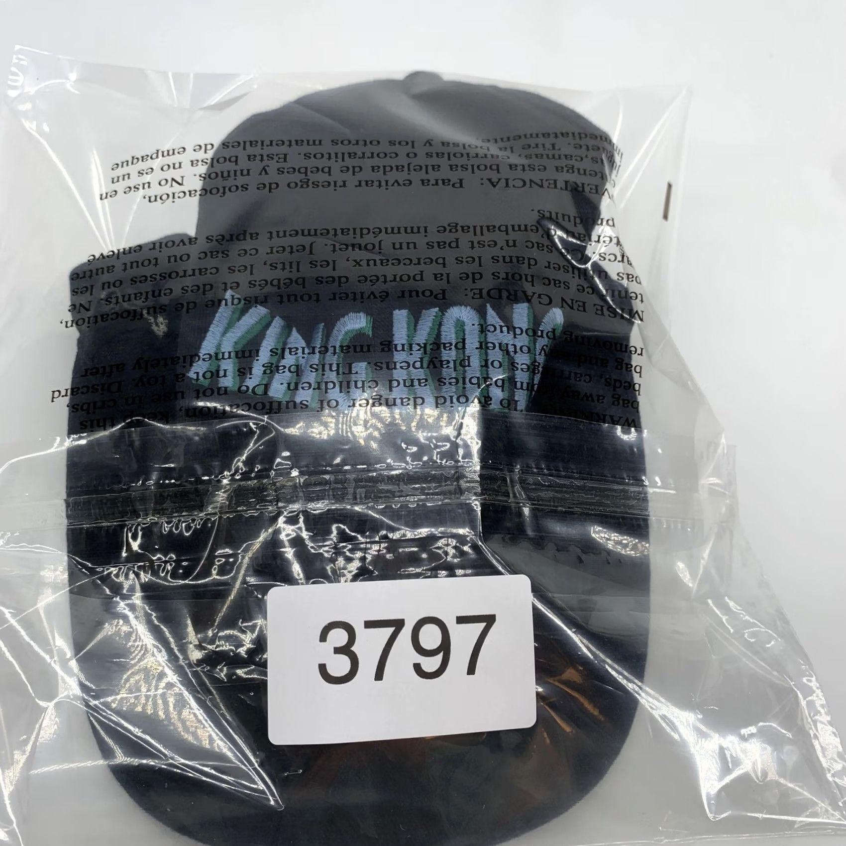 Vintage VINTAGE King Kong Hat Cap Strap Back Mens Black Movie R.P. & Associates One Size Size ONE SIZE - 8 Thumbnail