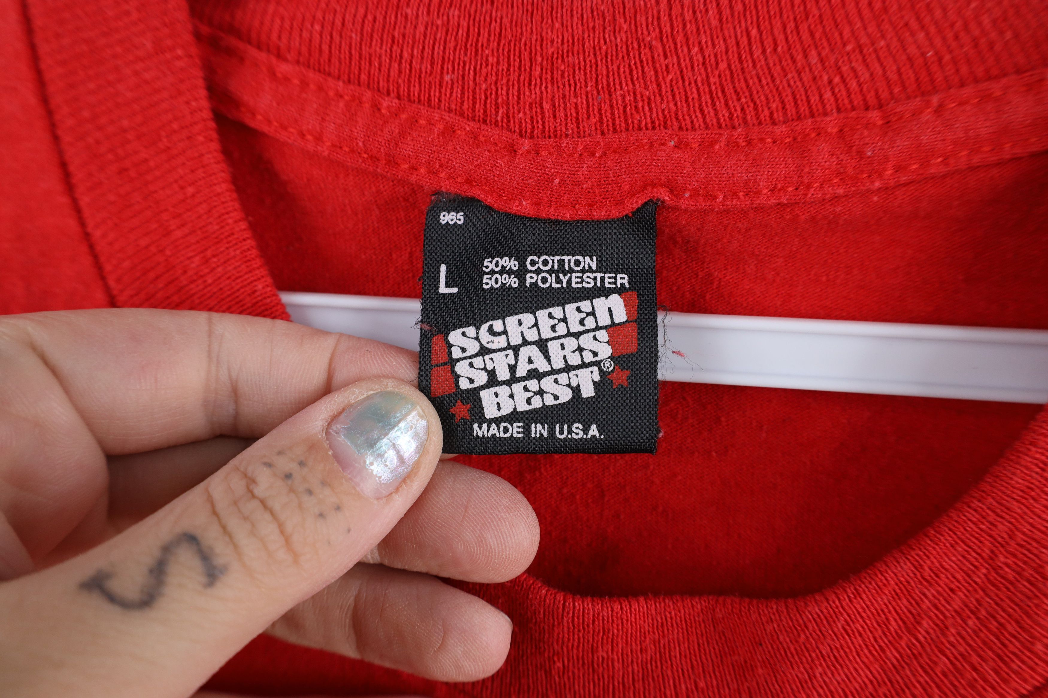 Vintage Vintage 90s Bum Equipment Spell Out Short Sleeve T-Shirt USA Size US L / EU 52-54 / 3 - 6 Thumbnail