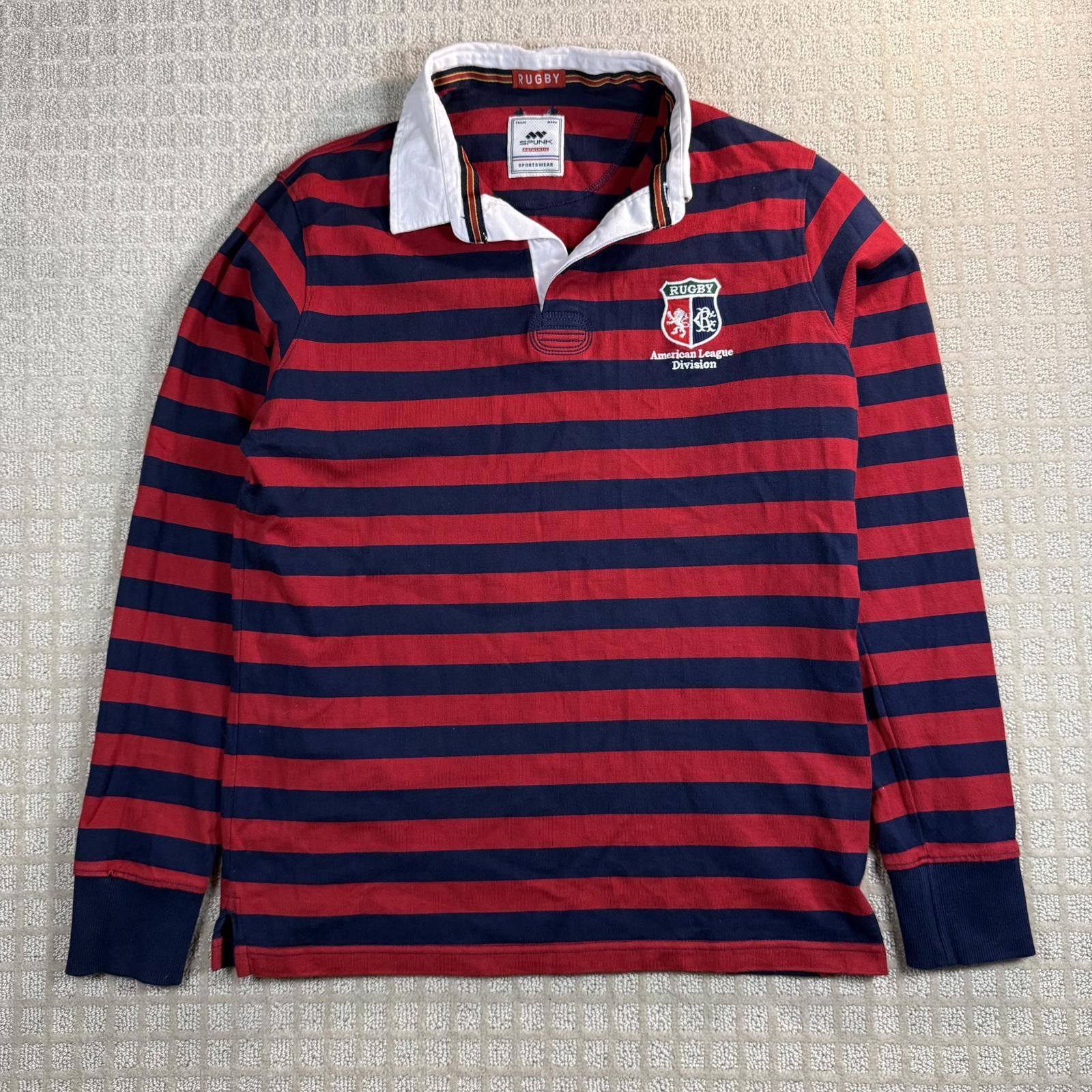 Other Spunk Rugby Striped Long Sleeve Shirt Large Size US L / EU 52-54 / 3 - 1 Thumbnail