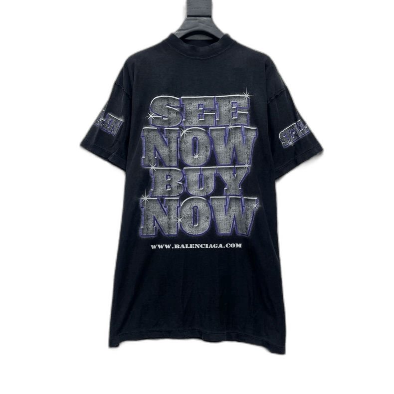 BALENCIAGA 24ss SEE NOW BUY NOW Tシャツ BALENCIAGA Balenciaga See Now Buy Now T-Shirt | endclothing