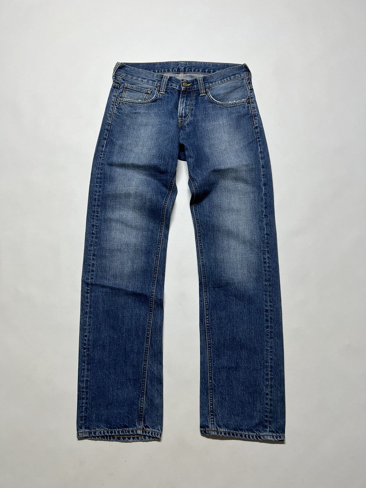 Carhartt Vintage Y2k Carhartt 💙 Bronco Denim Jeans Pants 00’s Size US 30 / EU 46 - 7 Thumbnail