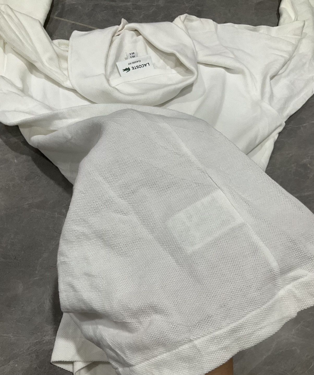 Japanese Brand × Lacoste × Vintage Lacoste Long Sleeve Polo White Size US M / EU 48-50 / 2 - 8 Thumbnail
