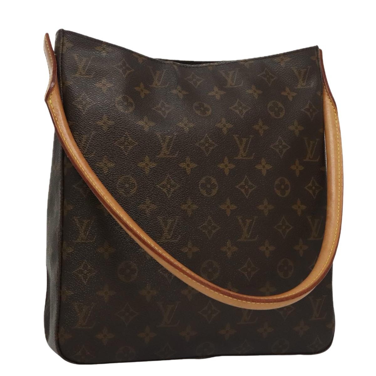 Louis Vuitton Looping Gm Brown Canvas Shoulder Bag (Pre-Owned) Size ONE SIZE - 1 Thumbnail