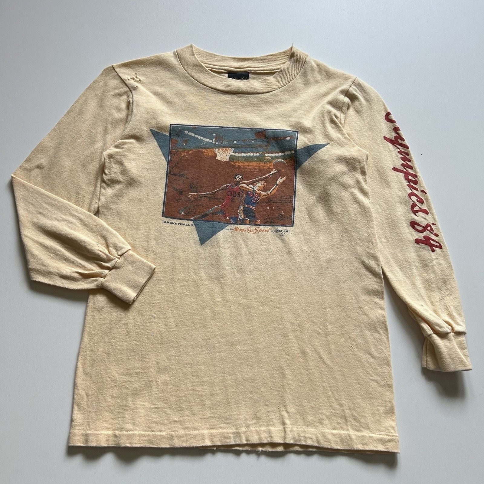 Levi's Vintage 1984 Olympics Levi’s Shirt L/S Small USA Cuba Rare Size US S / EU 44-46 / 1 - 1 Thumbnail