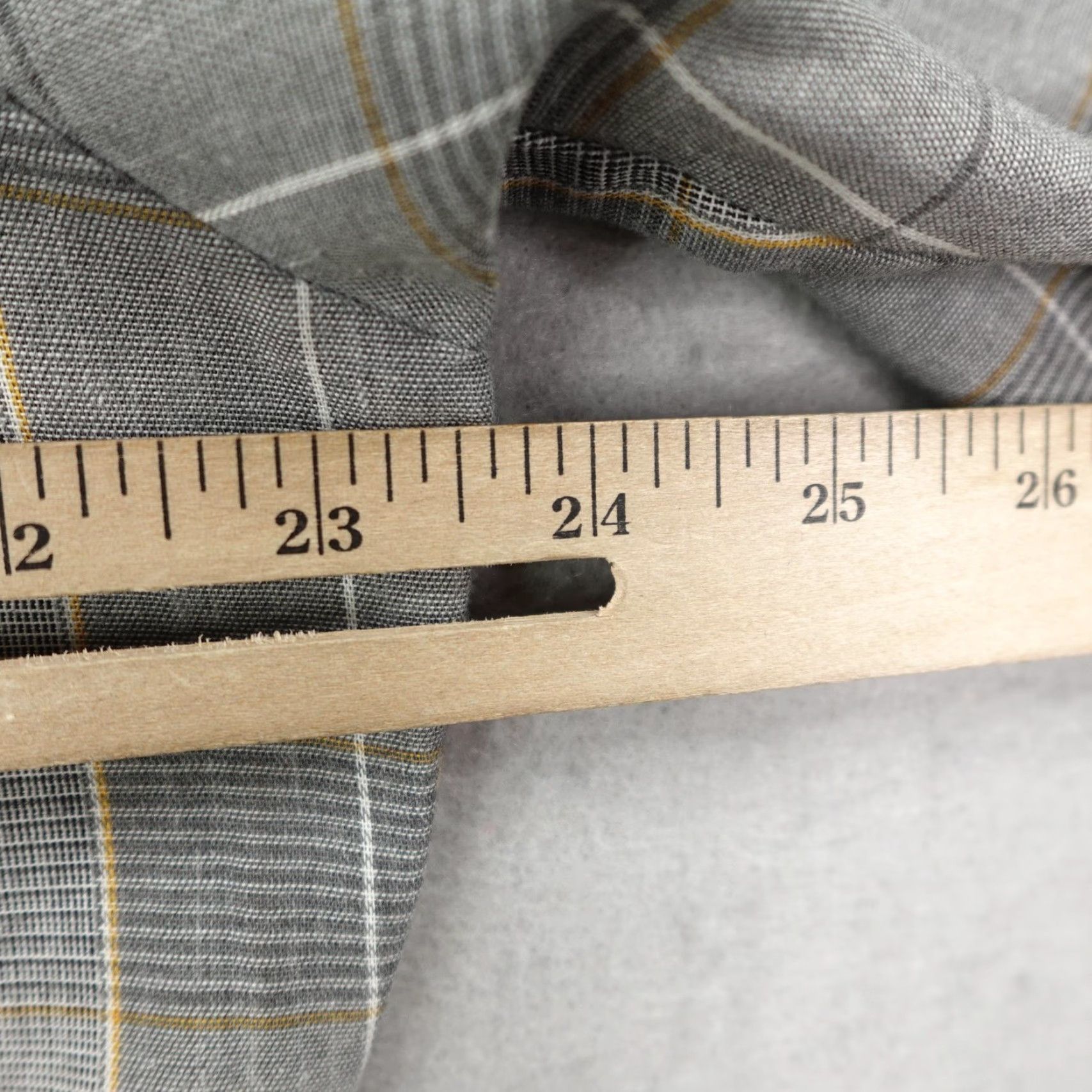 Wrangler Vintage Wrangler Shirt Mens Large Gray Plaid Button Up Western Cowboy Rodeo 80s Size US L / EU 52-54 / 3 - 6 Thumbnail