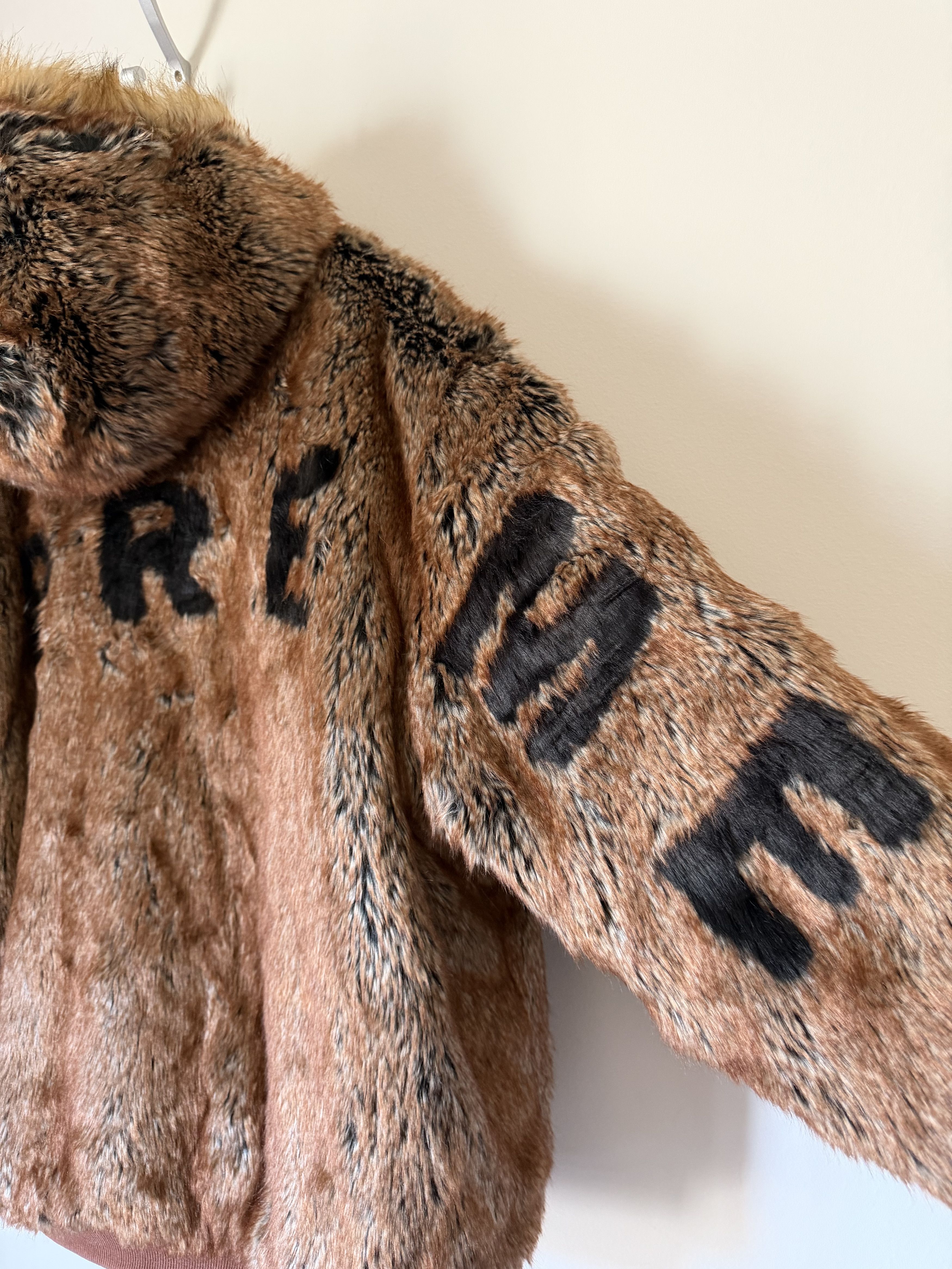 Supreme Supreme Faux Fur Reversible Hooded Work Jacket in Denim Size US XL / EU 56 / 4 - 3 Thumbnail