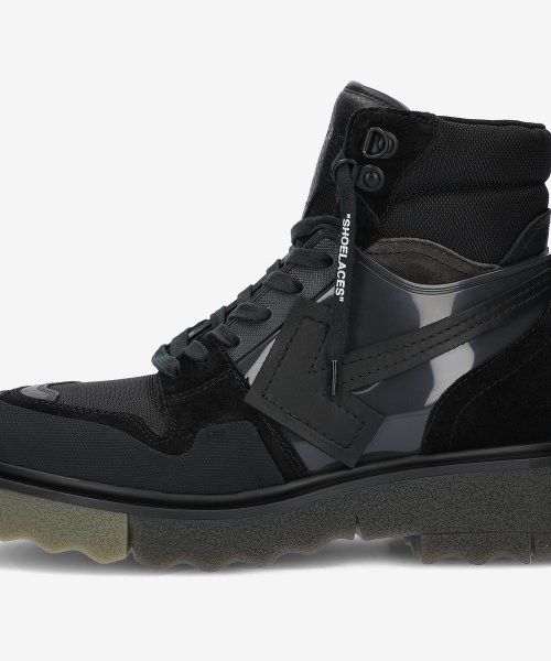 Off-White o1w1db10824 Hiking Sponge Sneakerboot in Black Size US 9 / EU 42 - 6 Thumbnail