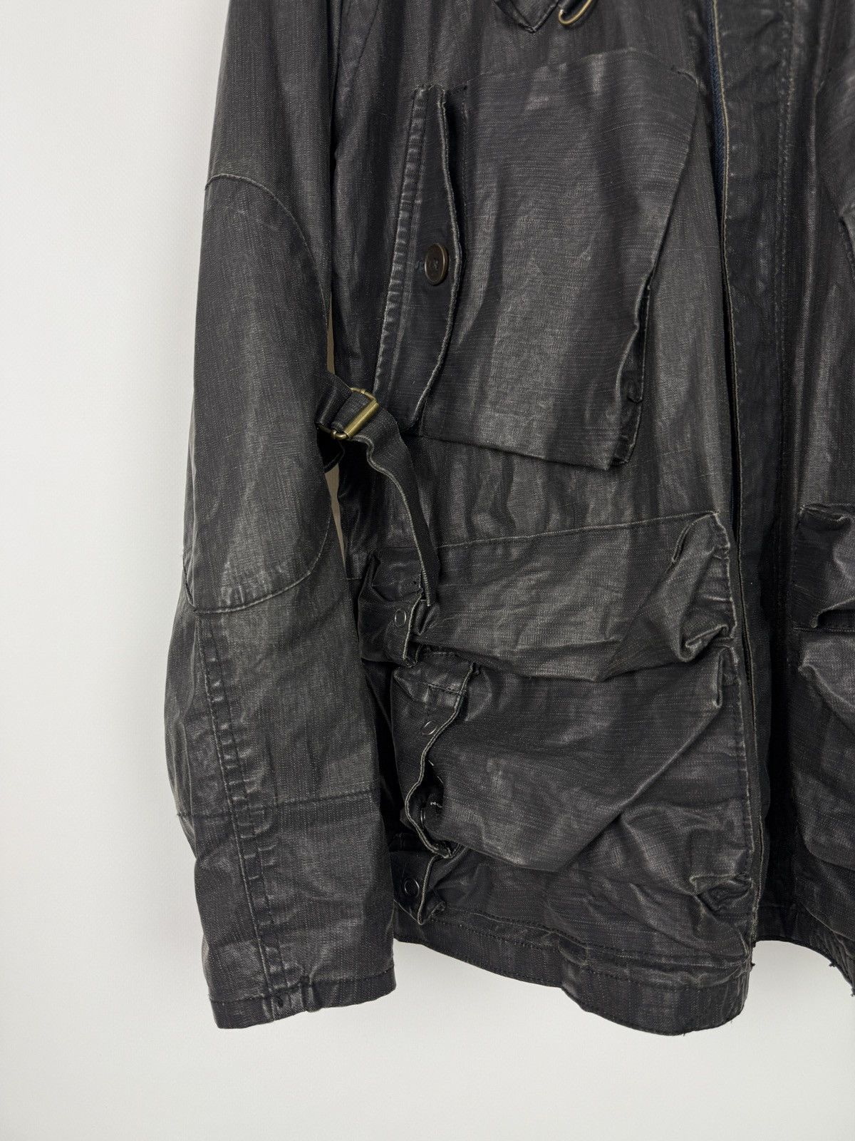 Paul Smith Paul Smith Coated Linen Field Utility Multipocket Jacket M Size US M / EU 48-50 / 2 - 4 Thumbnail
