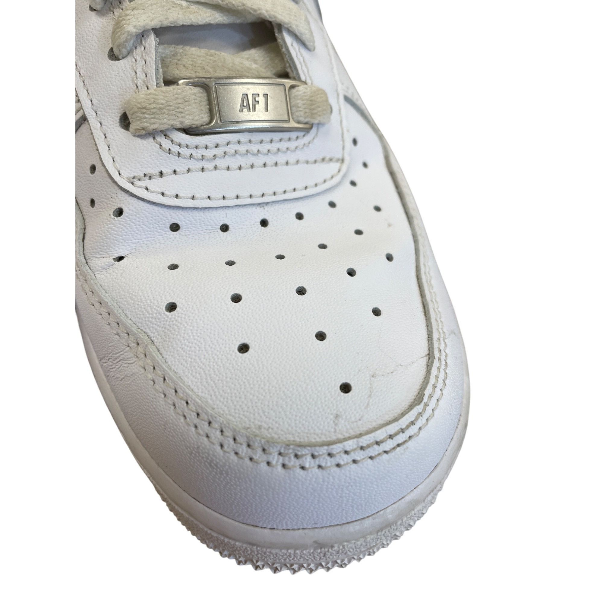 Nike Nike Air Force 1 07 OG triple white womans sneakers Shoes si Size US 7 / IT 37 - 14 Thumbnail