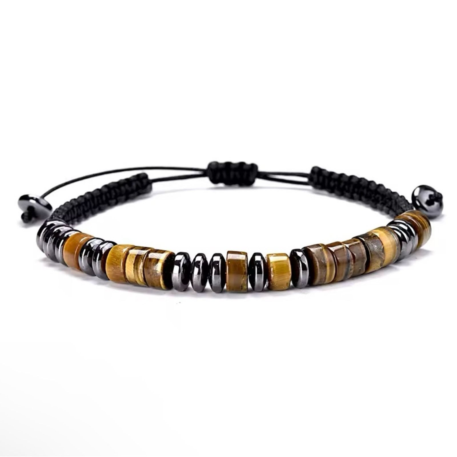 Other Men’s Tiger Eye Stone Beaded Bracelet For Men Size ONE SIZE - 4 Thumbnail