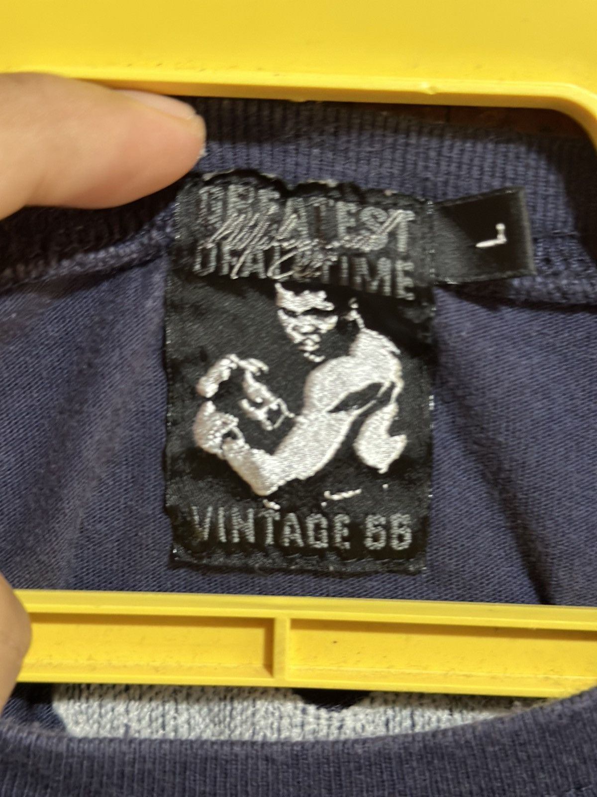 Vintage Vintage Mohammad Ali Greatest Of All Time Faded Tee Size US L / EU 52-54 / 3 - 5 Thumbnail