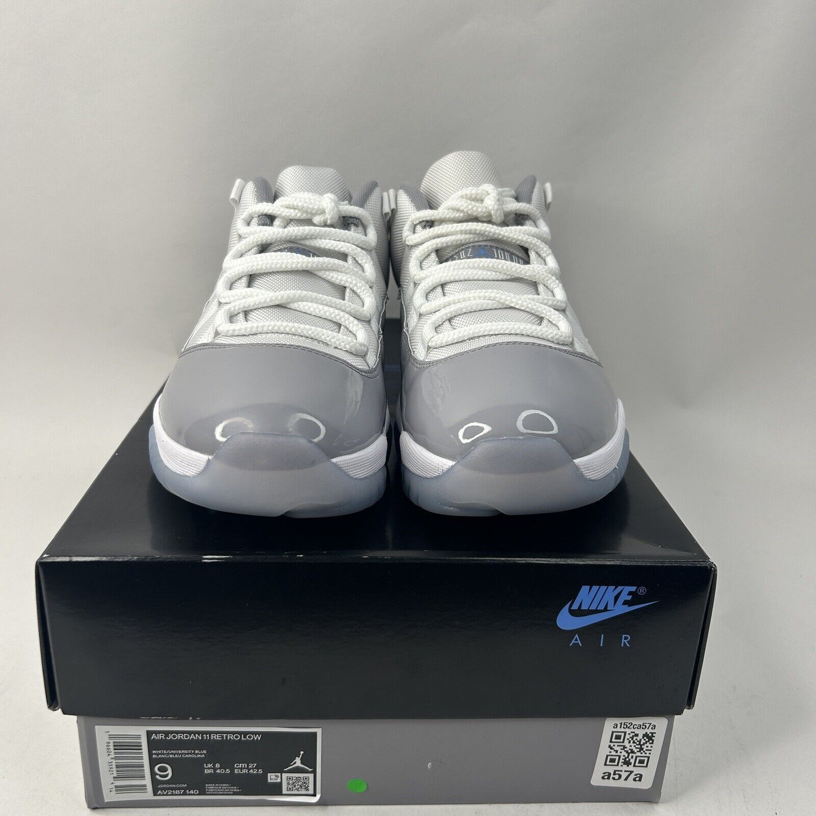 Nike Nike Air Jordan 11 Retro Low “Cement Grey” 2024 Size US 9 / EU 42 - 2 Thumbnail