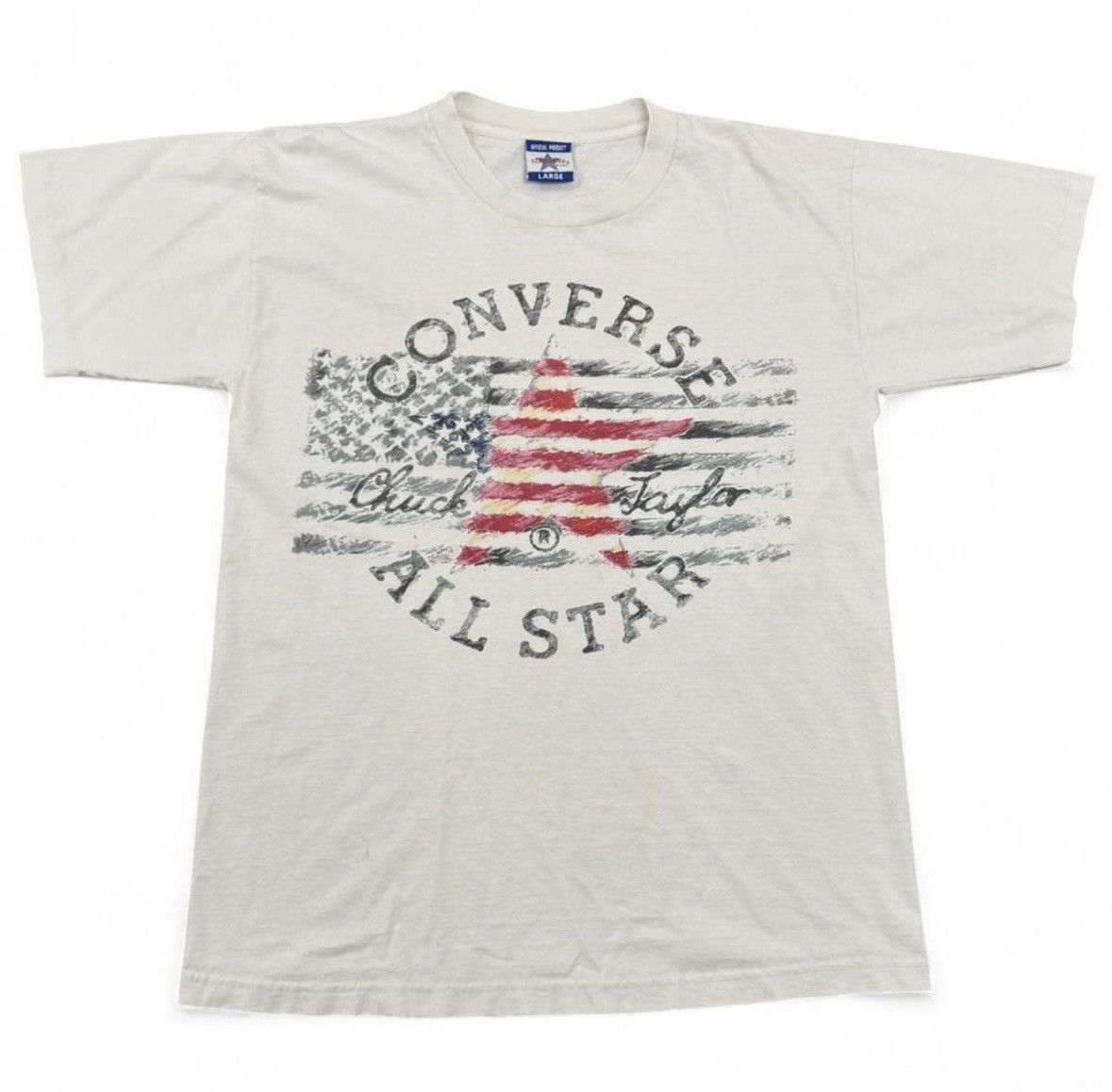 Converse 90s Converse all star t shirt Size US L / EU 52-54 / 3 - 1 Thumbnail