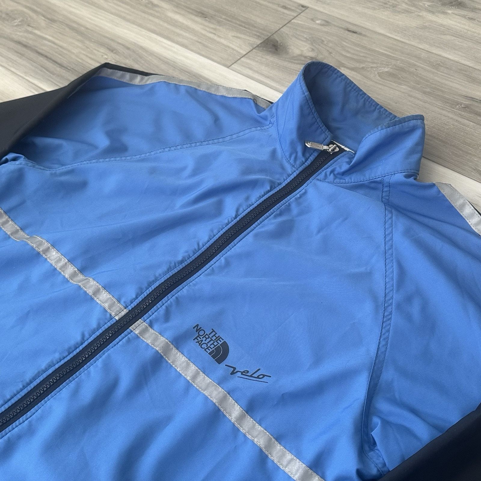 The North Face VTG The North Face Blue Versa Tech Lined Windbreaker Jacket Size US M / EU 48-50 / 2 - 2 Thumbnail