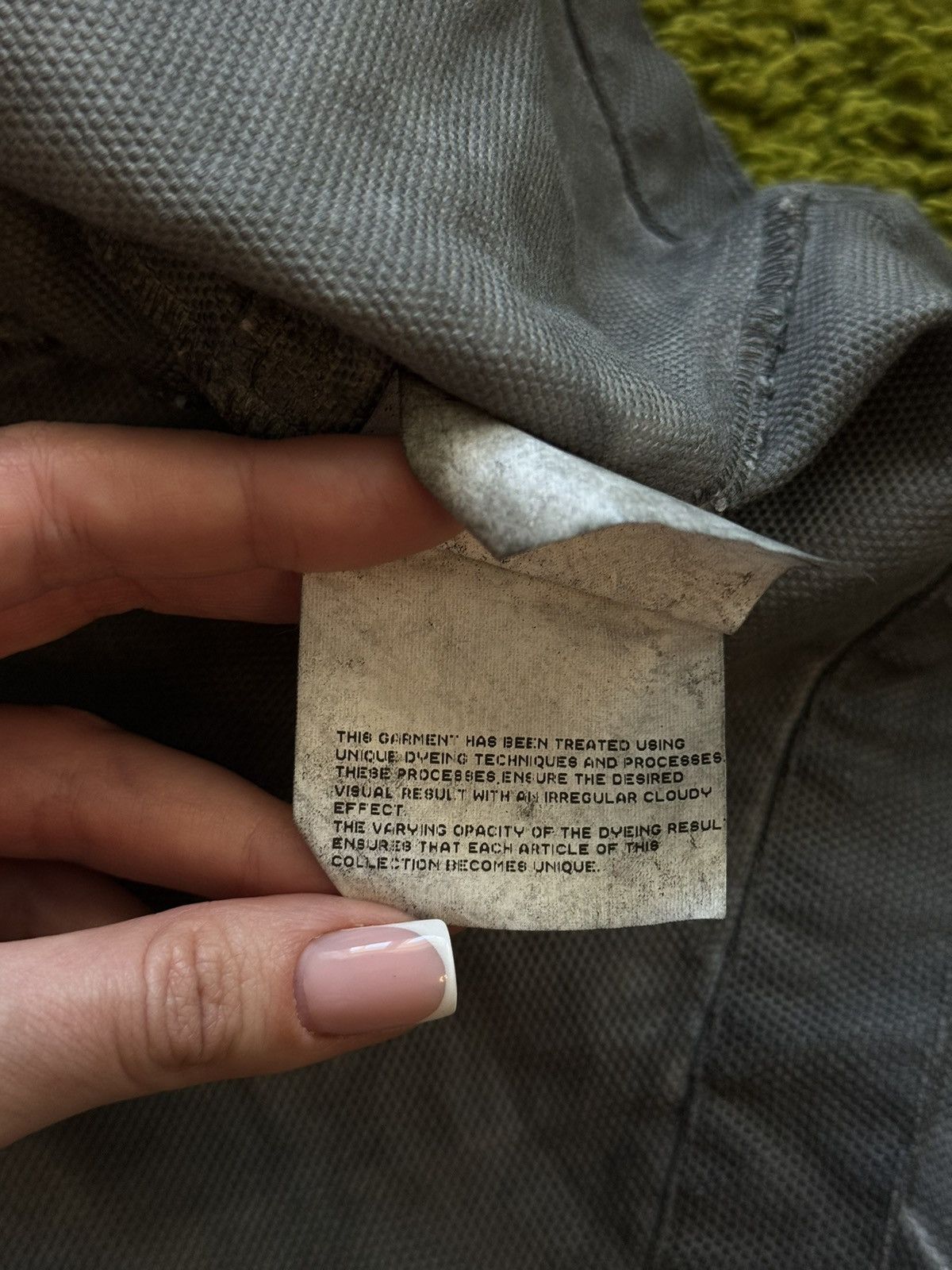 Designer × Rundholz Rundholz avant garde washed graphite grey assymetric skirt Size 27" / US 4 / IT 40 - 15 Thumbnail