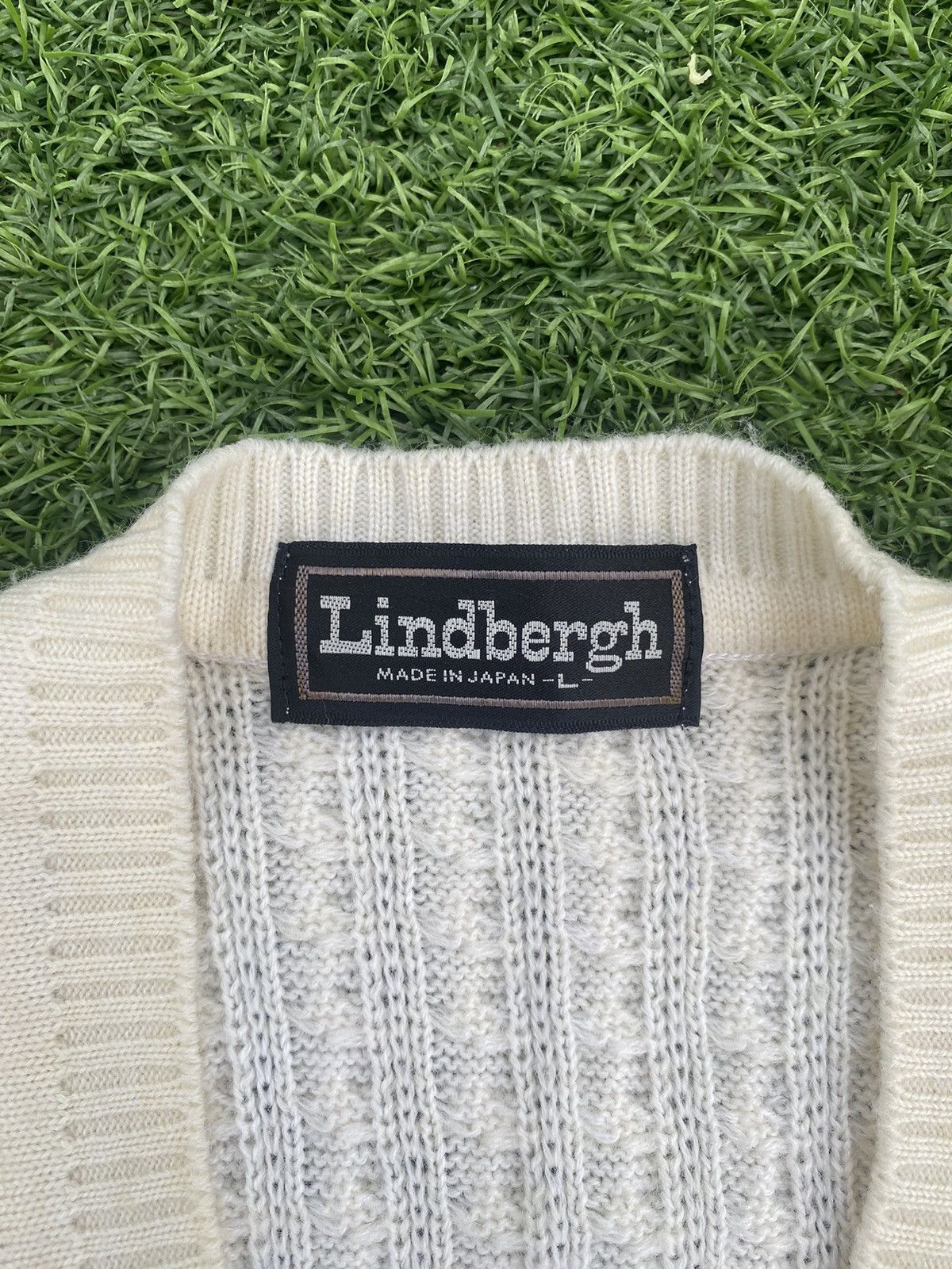Japanese Brand × Lindbergh LINDBERGH KNITTED VEST Size US M / EU 48-50 / 2 - 3 Thumbnail