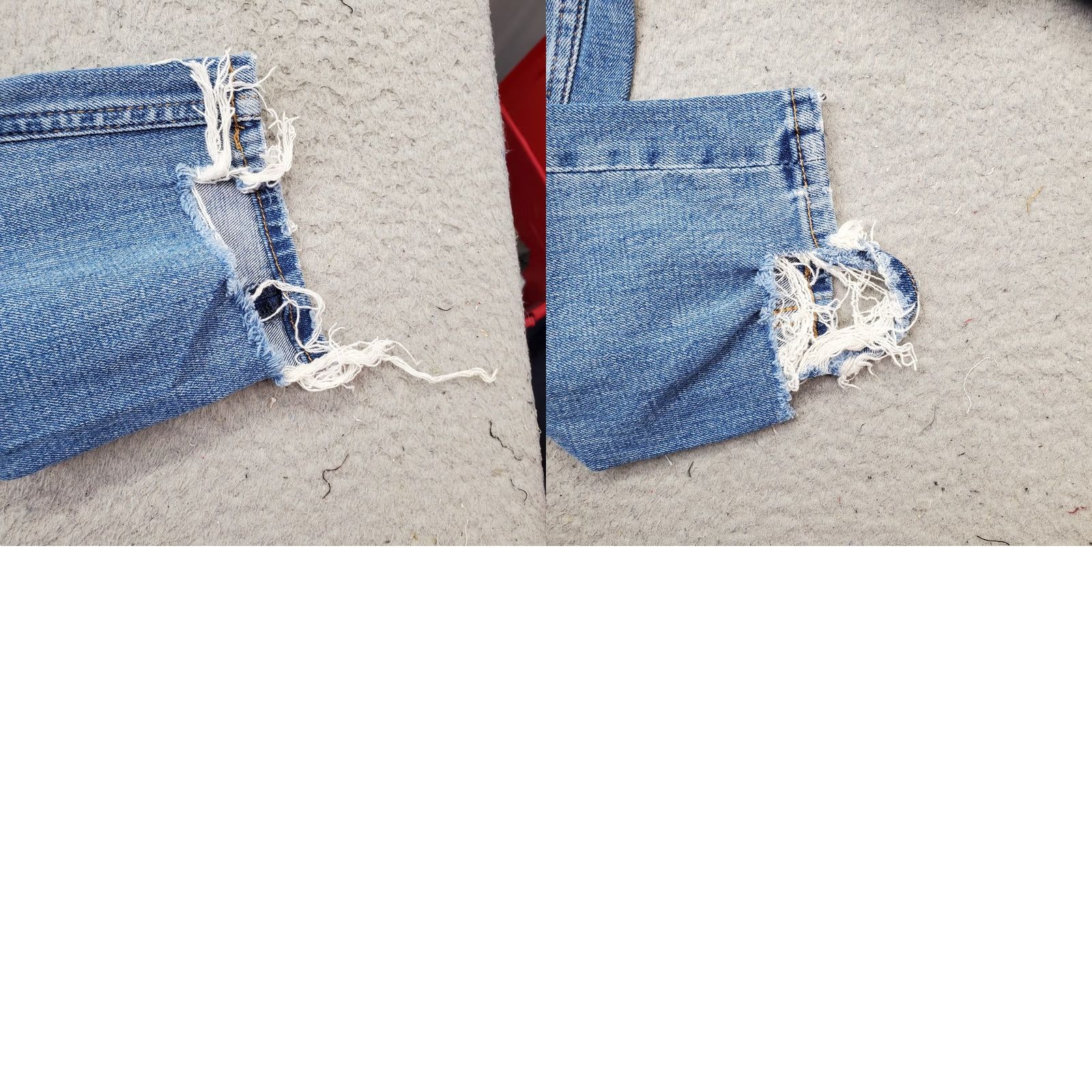 Abercrombie & Fitch Abercrombie & Fitch The Skinny High Rise Jeans Womens Size 0 Blue Denim Distressed Jeans Size 25" / US 0 / IT 36 - 8 Thumbnail