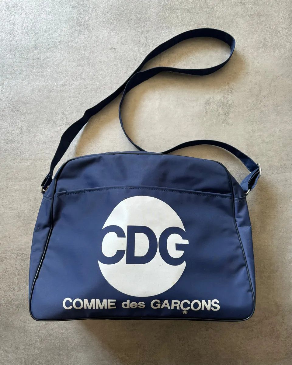 Comme des Garcons × Vintage AW2018 Comme des Garçons Blue Logo Bag Size ONE SIZE - 3 Thumbnail