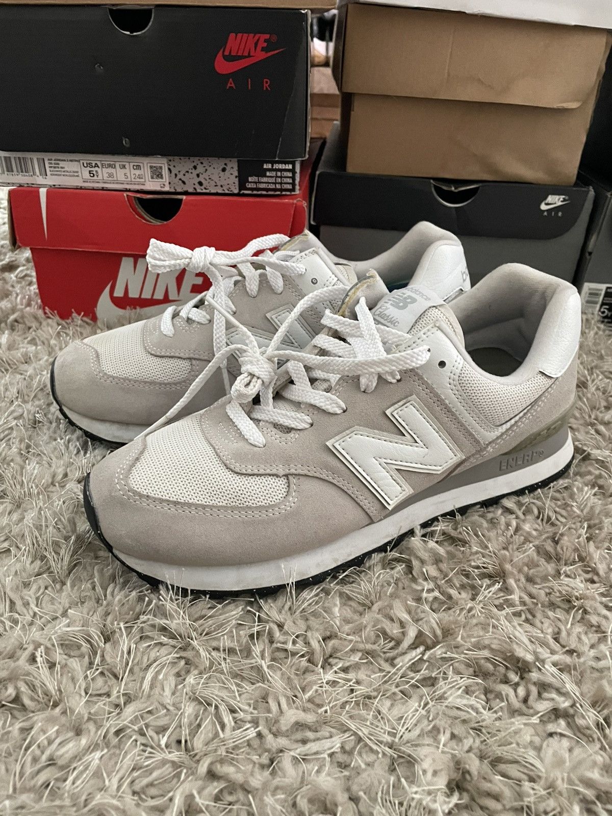 New Balance New Balance 574 Core Pack Numbis Cloud Size US 7.5 / EU 40-41 - 1 Thumbnail