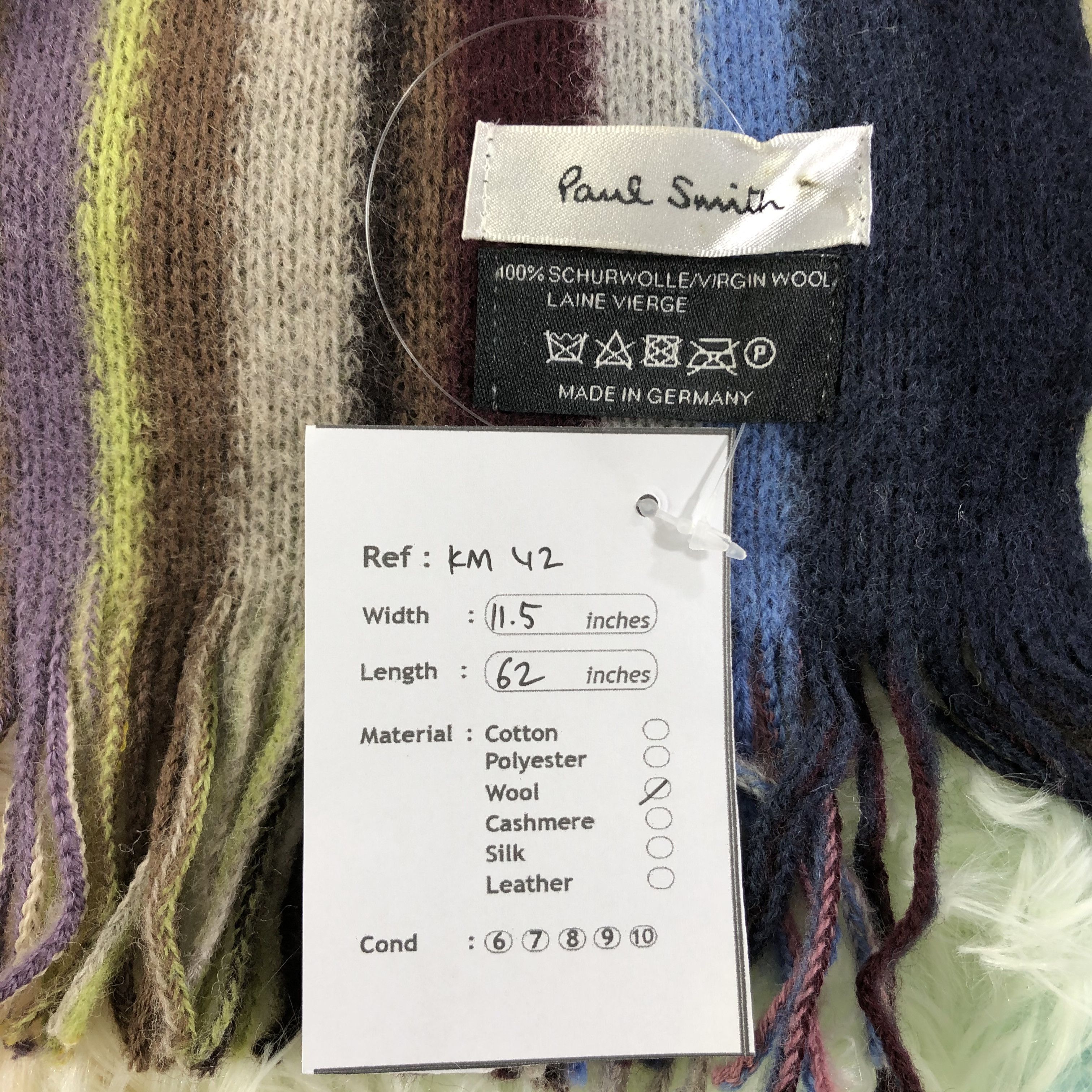 Paul Smith Paul Smith Scarf / Muffler / Neckwear - KM42 Size ONE SIZE - 6 Thumbnail