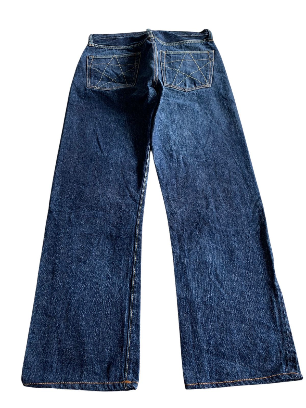 Sugar Cane VINTAGE SUGAR CANE’S STAR SELVEDGE BUTTON FLY JAPANESE DENIM Size US 32 / EU 48 - 4 Thumbnail