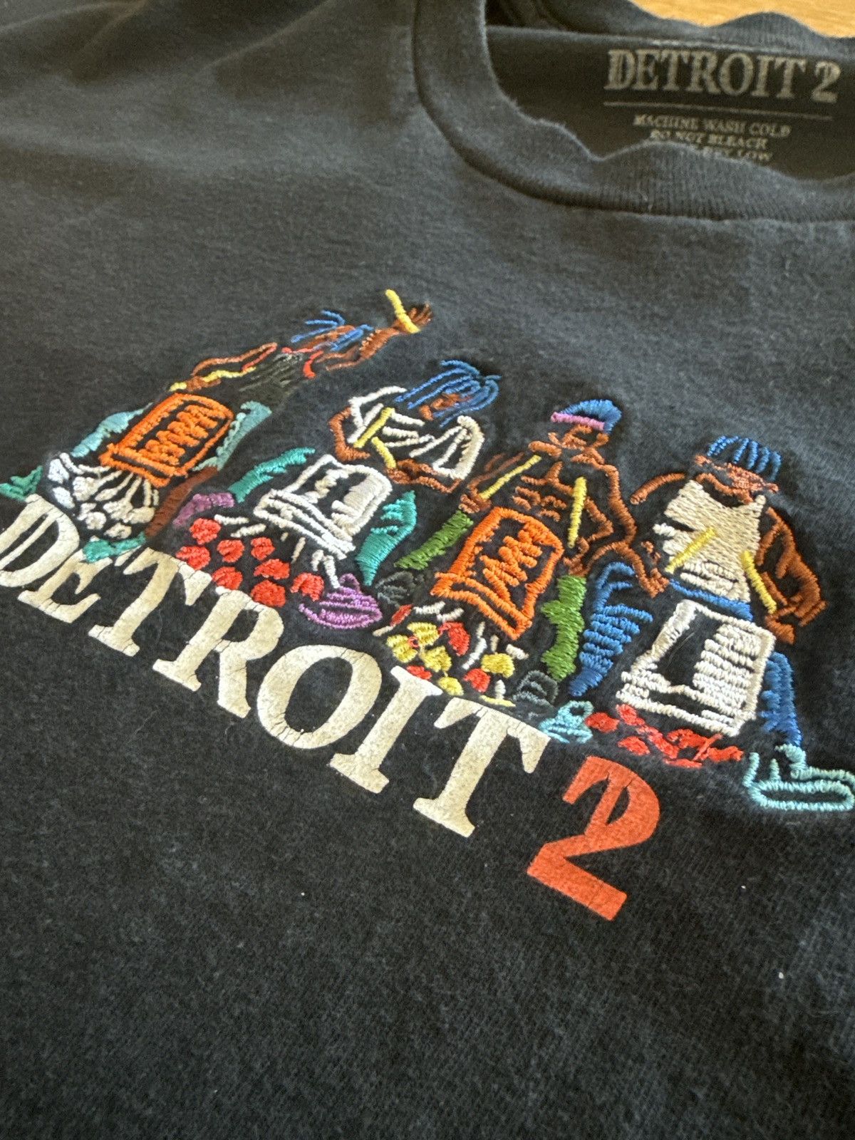 Big Sean Big Sean Detroit 2 Embroidered T-Shirt Size US L / EU 52-54 / 3 - 4 Thumbnail