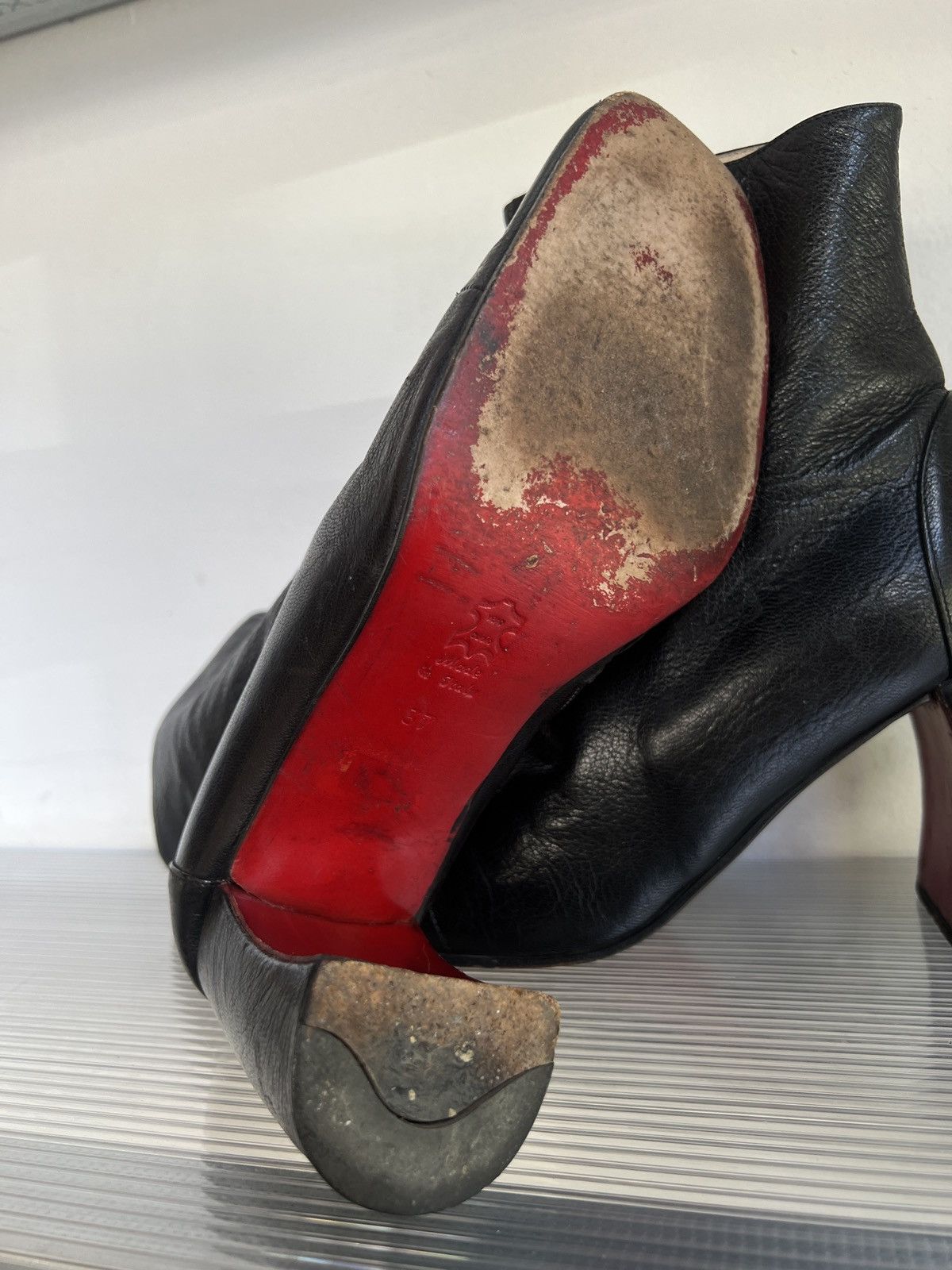 Ann Demeulemeester Ann Demeulemeester Banana Heel fw96 Size US 7 / IT 37 - 4 Thumbnail