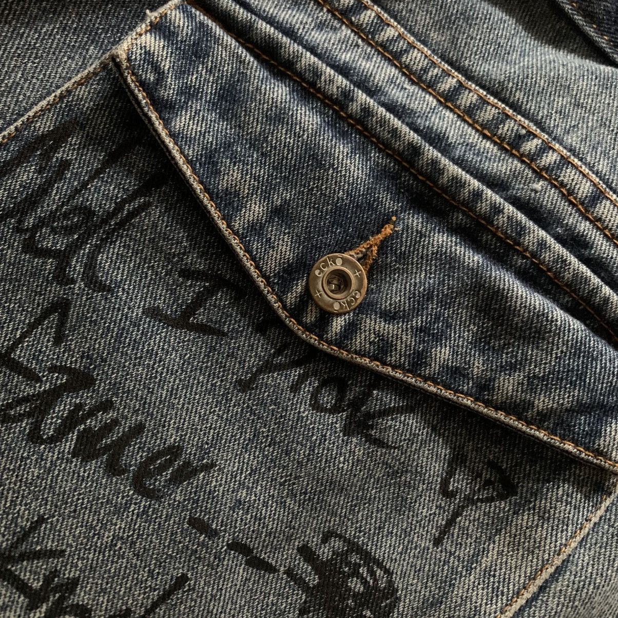 Ecko Unltd. Ecko Unltd. x Jimi Hendrix Carpenter Denim Baggy Jeans Size US 38 / EU 54 - 14 Thumbnail