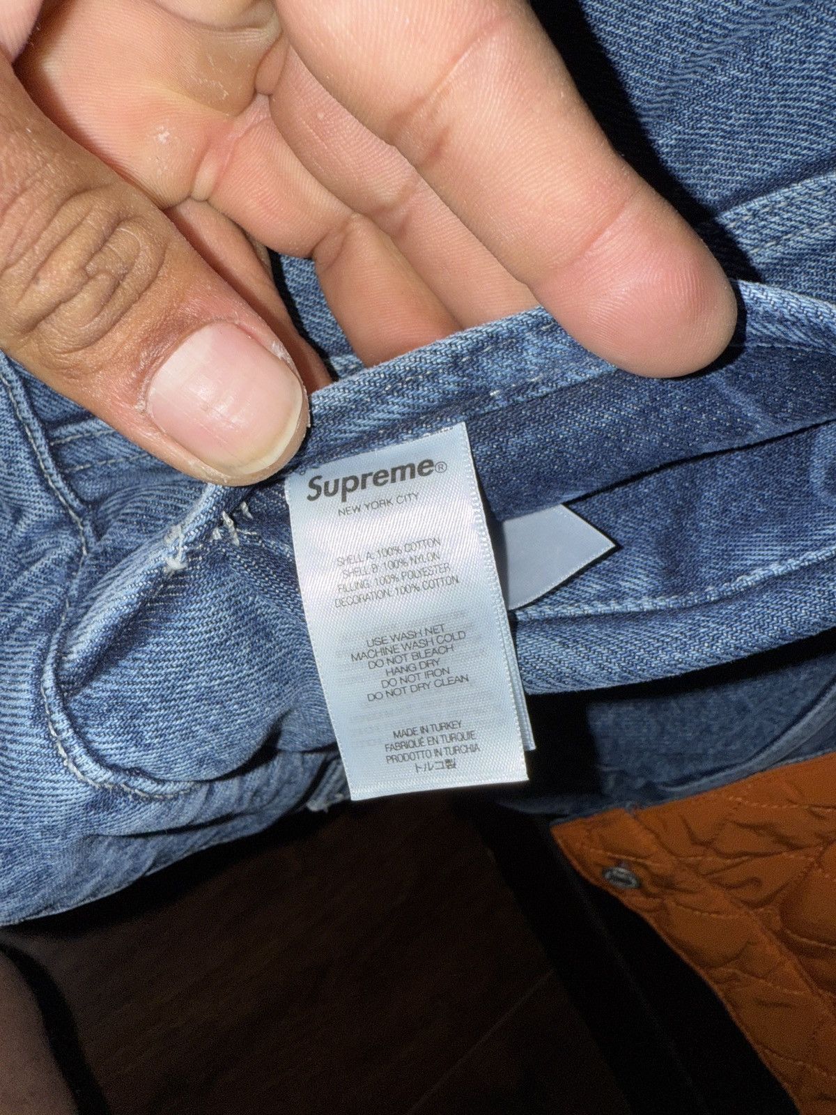 Martine Rose × Supreme Supreme®/Martine Rose® Reversible Trucker Jacket - Large Size US L / EU 52-54 / 3 - 8 Thumbnail