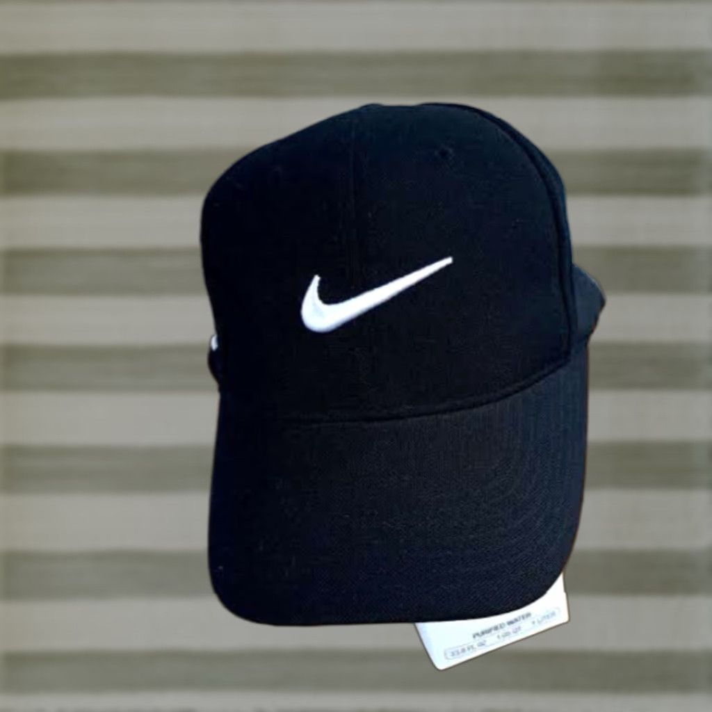Nike Nike Golf Hat Large Flex-Fit Black Mens L Size ONE SIZE - 1 Thumbnail