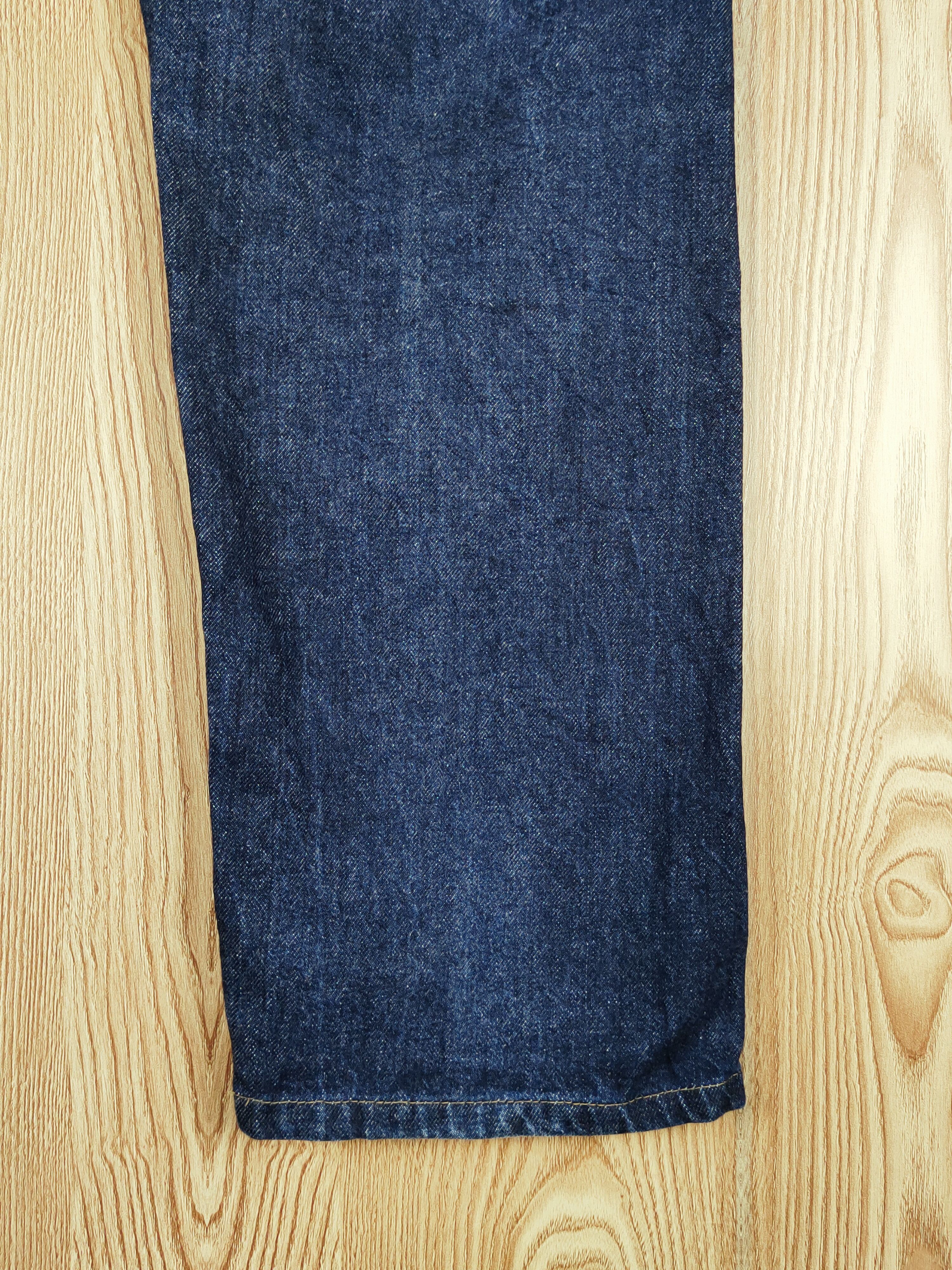 Japanese Brand Uniqlo Dark Blue Distressed Ripped Jeans #S2732 Size US 38 / EU 54 - 12 Thumbnail