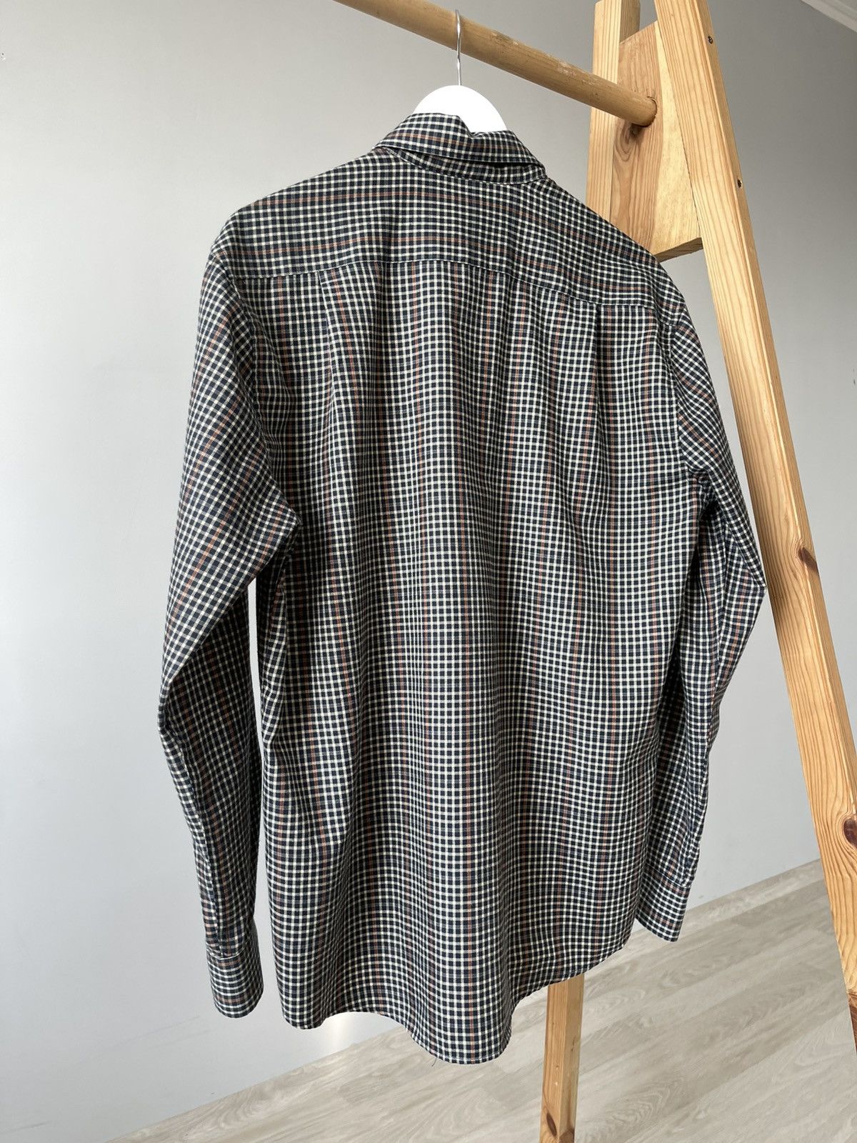 Barbour Barbour AW22 Henderson Thermo Weave Checkered Twill Shirt Size US M / EU 48-50 / 2 - 11 Thumbnail