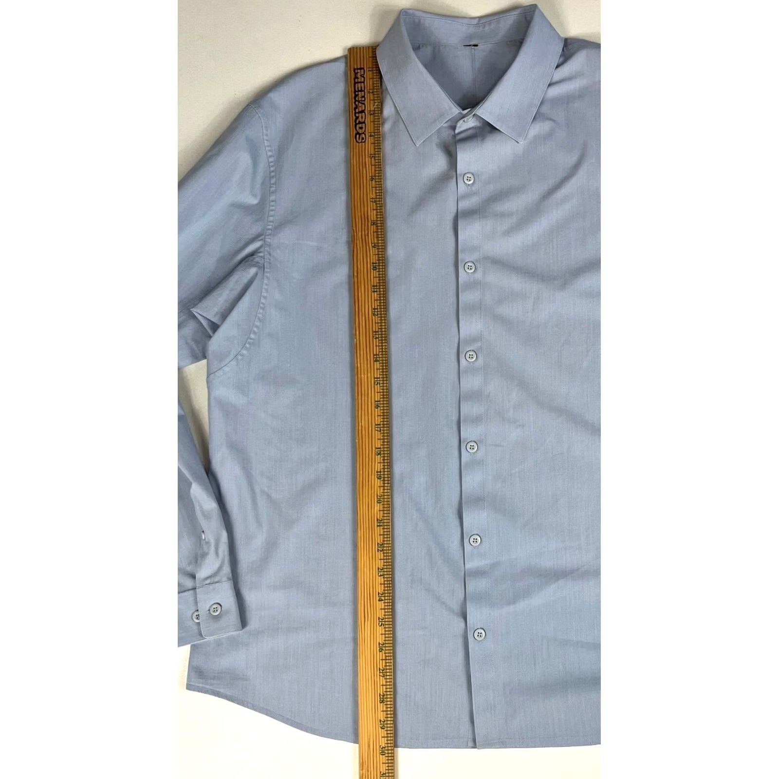 Lululemon VINTAGE Lululemon Commission Long Sleeve Shirt XL Blue Men’s Button-Up Shirt Size US XL / EU 56 / 4 - 7 Thumbnail